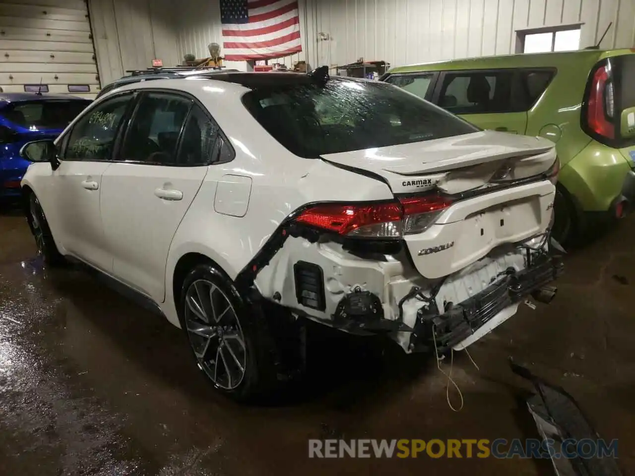 3 Photograph of a damaged car 5YFP4MCE7MP071466 TOYOTA COROLLA 2021