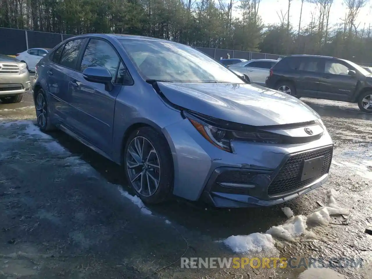 1 Photograph of a damaged car 5YFP4MCE7MP075310 TOYOTA COROLLA 2021