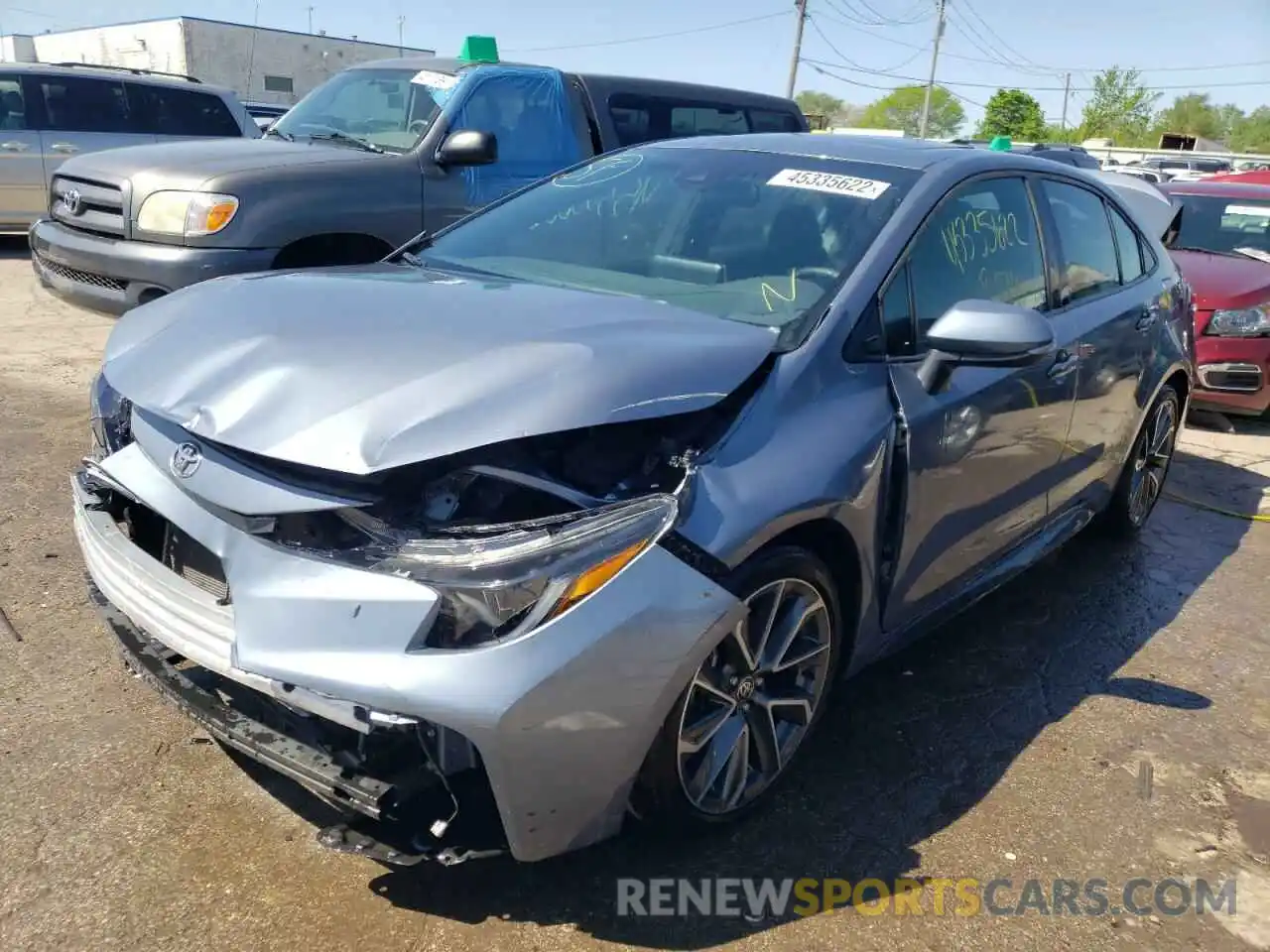 2 Photograph of a damaged car 5YFP4MCE7MP084556 TOYOTA COROLLA 2021