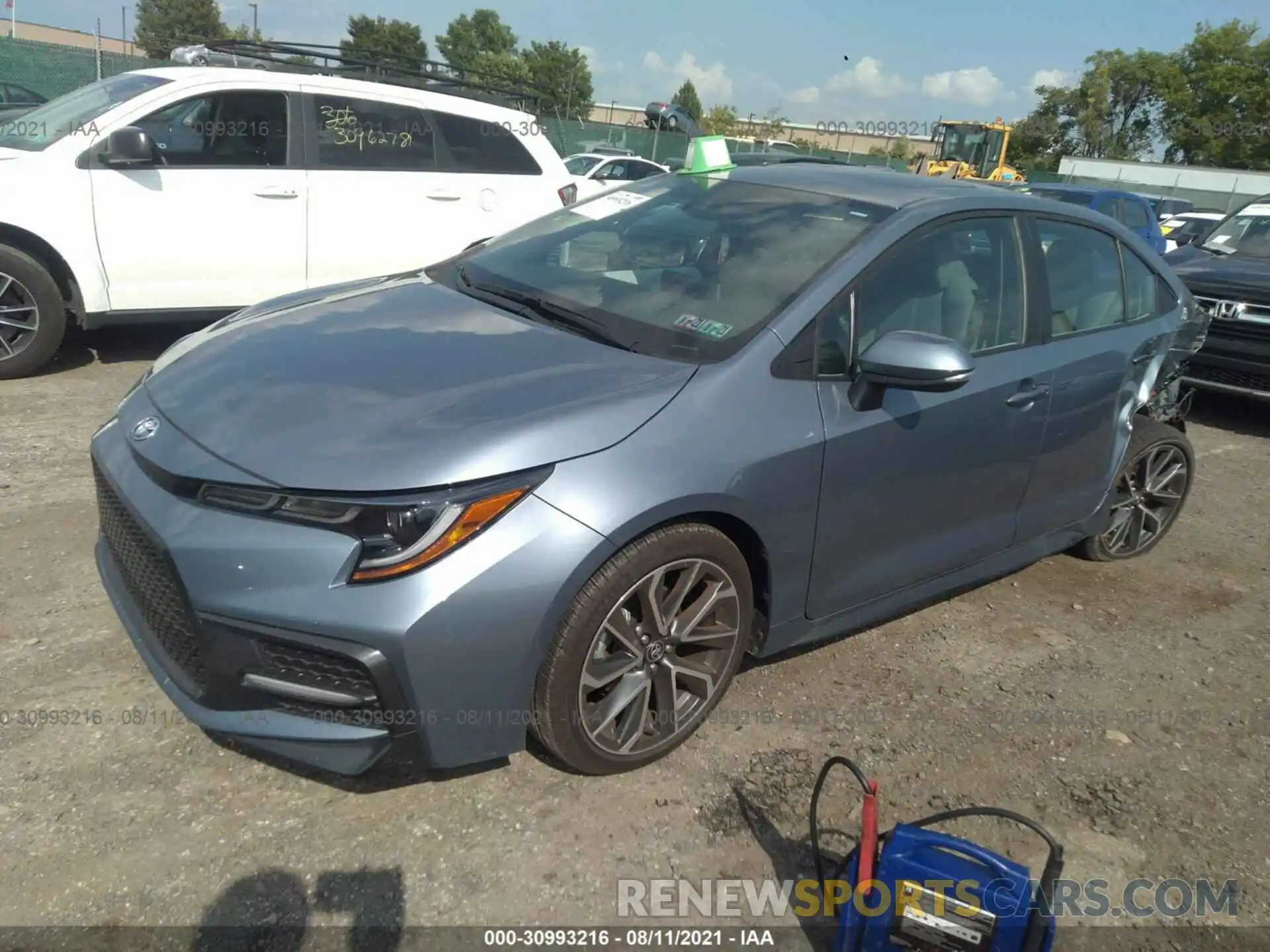 2 Photograph of a damaged car 5YFP4MCE8MP060699 TOYOTA COROLLA 2021