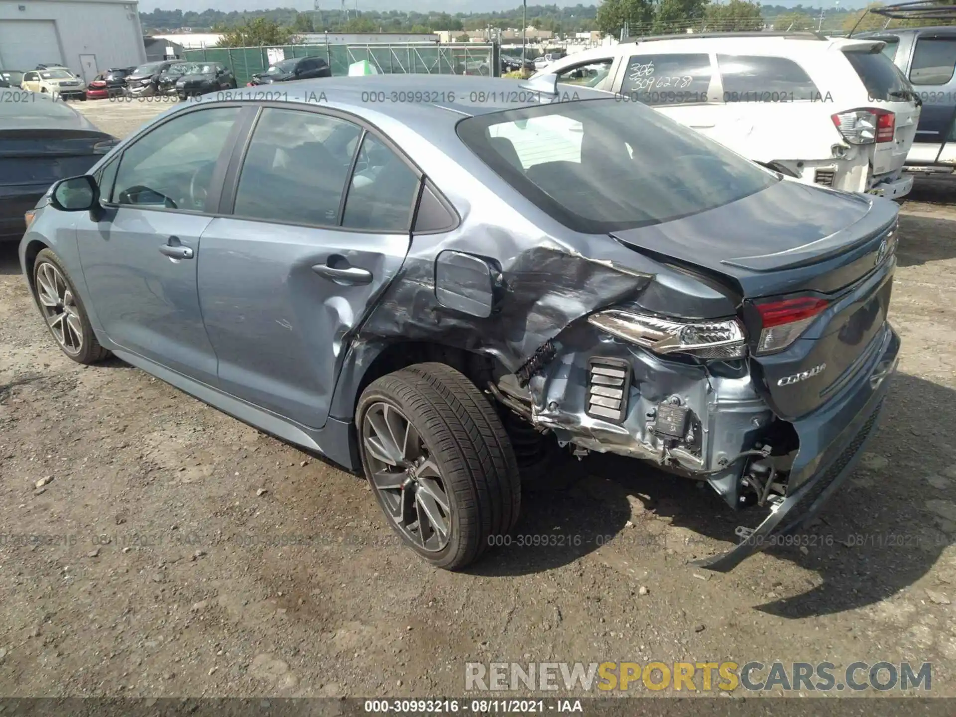 3 Photograph of a damaged car 5YFP4MCE8MP060699 TOYOTA COROLLA 2021