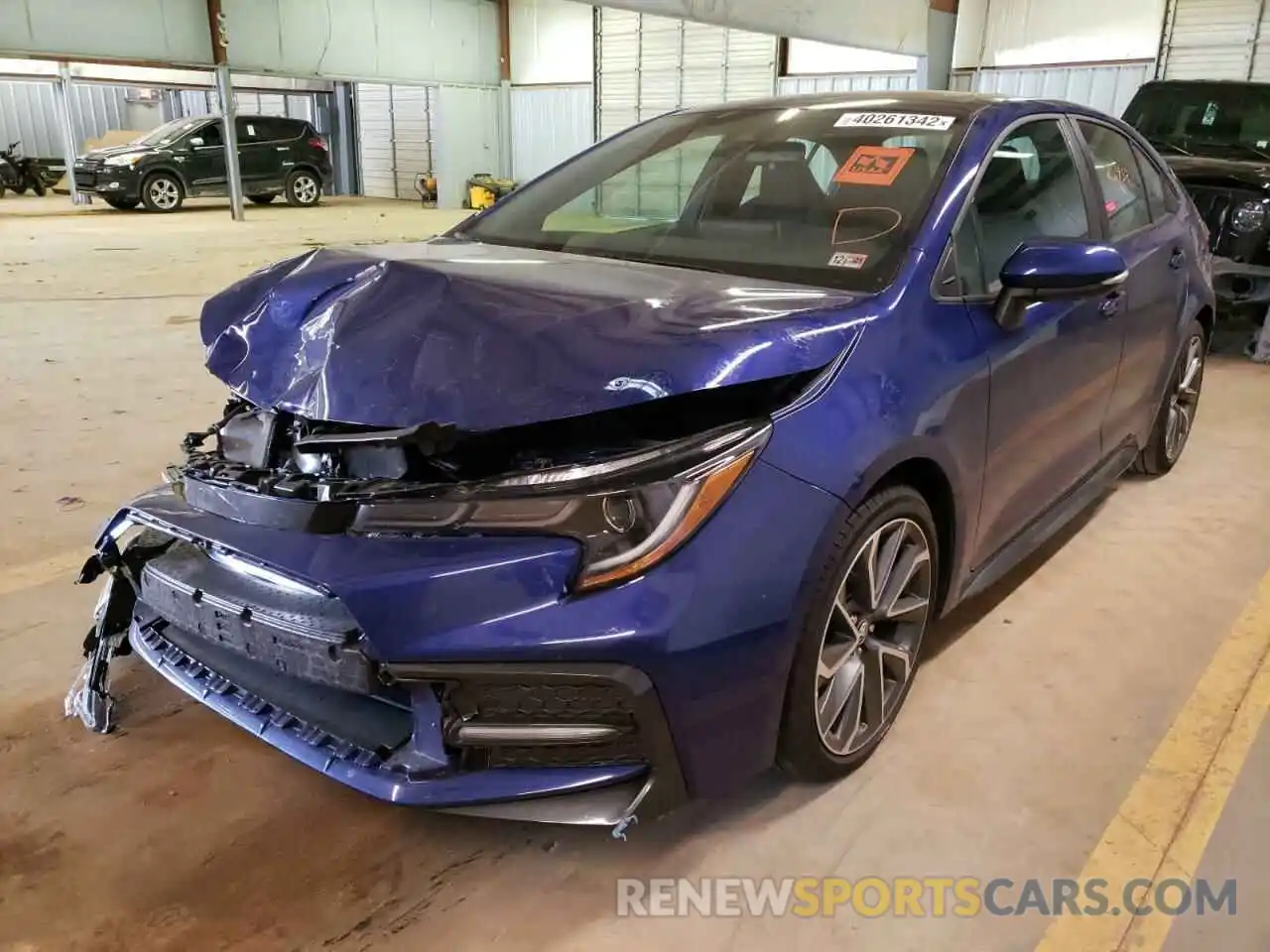 2 Photograph of a damaged car 5YFP4MCE8MP072786 TOYOTA COROLLA 2021