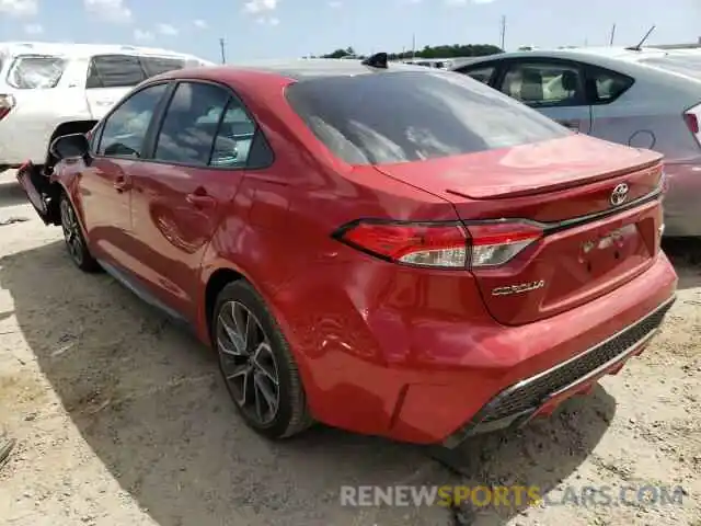 3 Photograph of a damaged car 5YFP4MCE8MP073162 TOYOTA COROLLA 2021