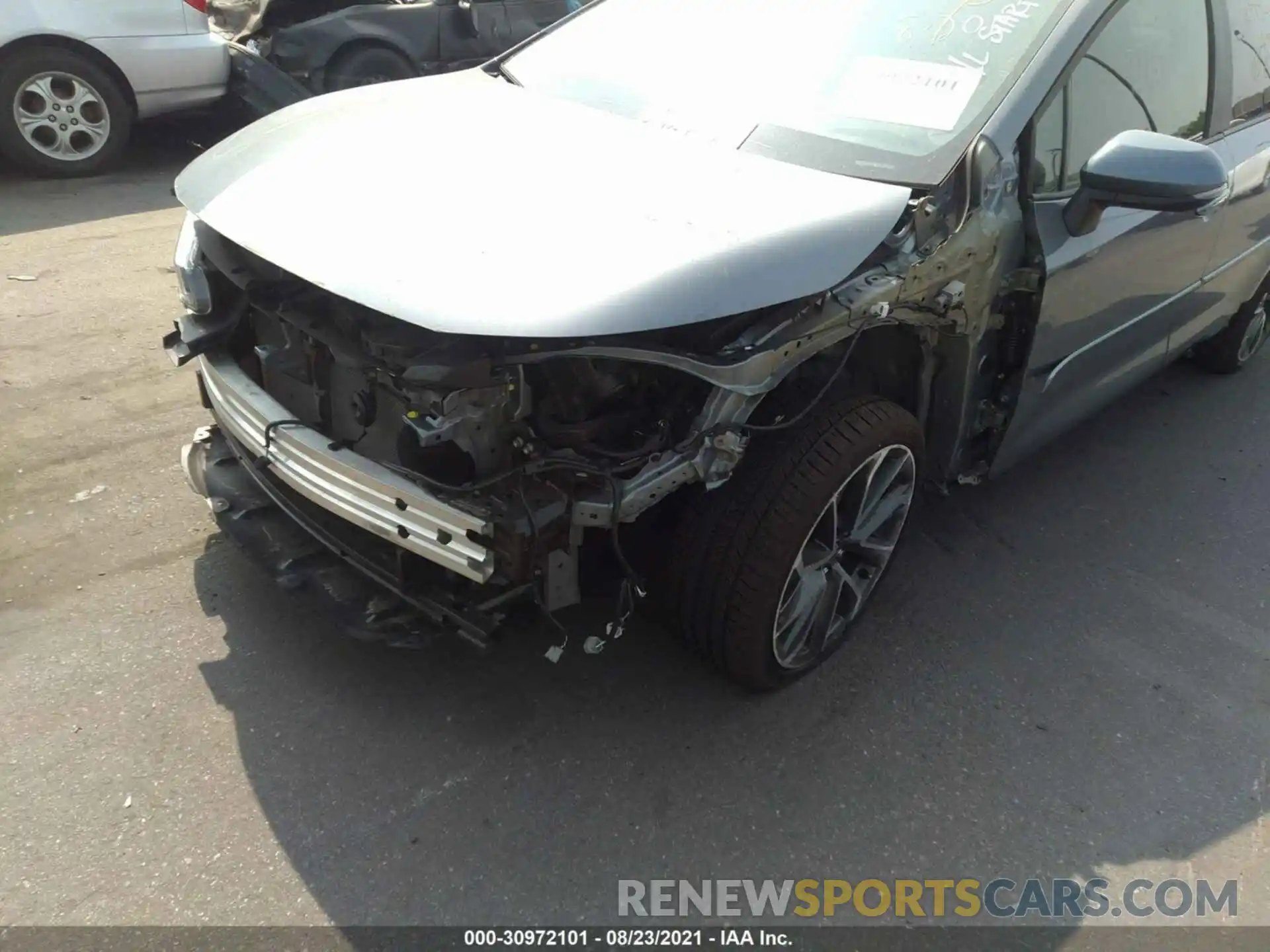 6 Photograph of a damaged car 5YFP4MCE8MP077437 TOYOTA COROLLA 2021