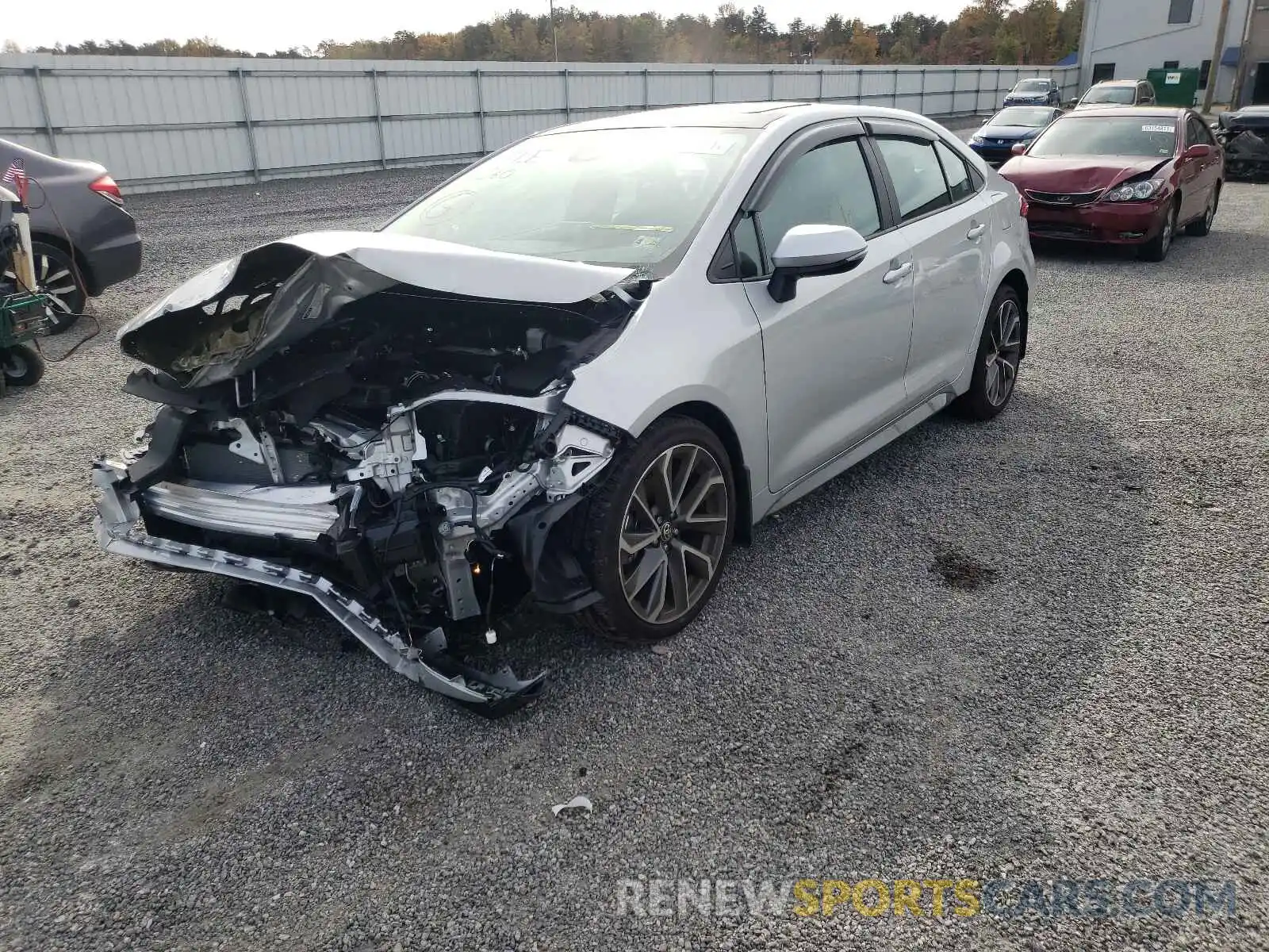 2 Photograph of a damaged car 5YFP4MCE8MP084243 TOYOTA COROLLA 2021