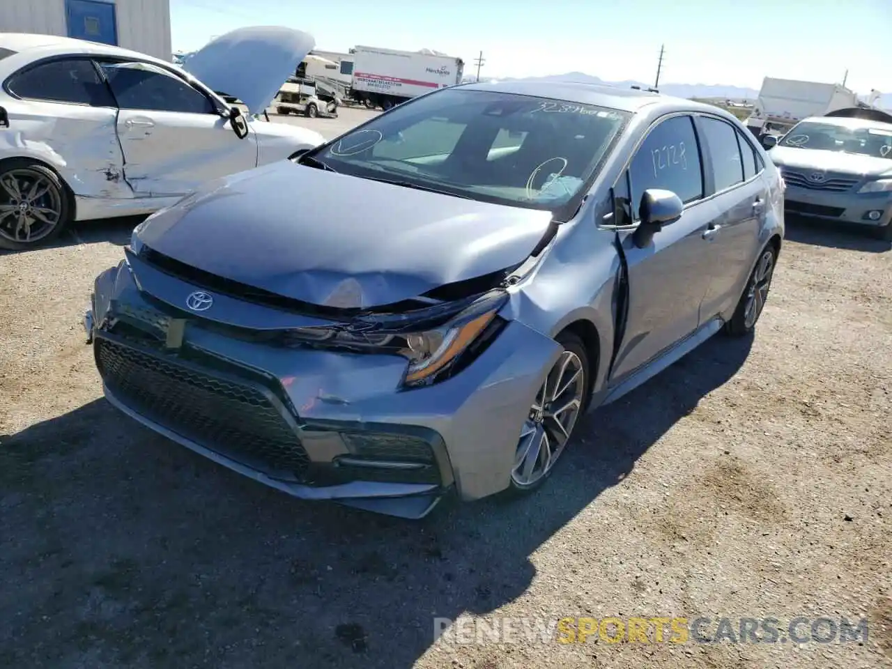 2 Photograph of a damaged car 5YFP4MCE8MP086400 TOYOTA COROLLA 2021