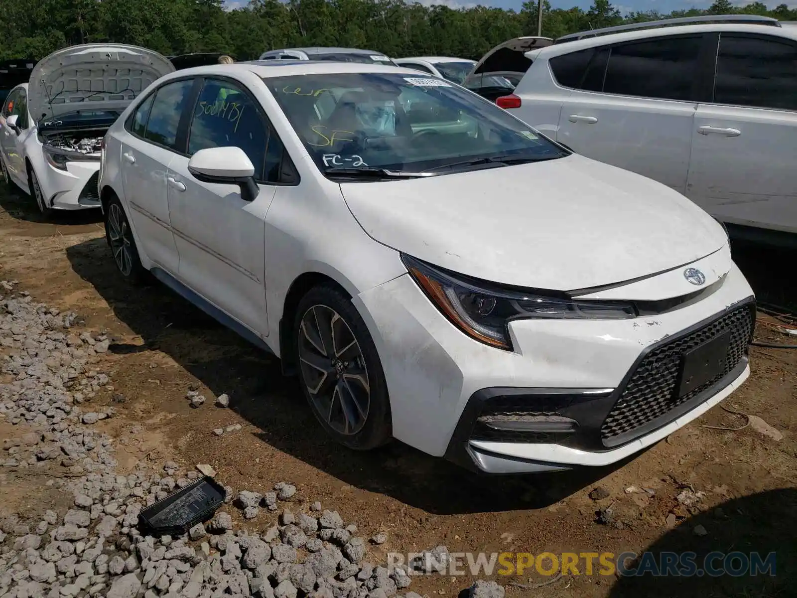 1 Photograph of a damaged car 5YFP4MCE8MP087756 TOYOTA COROLLA 2021