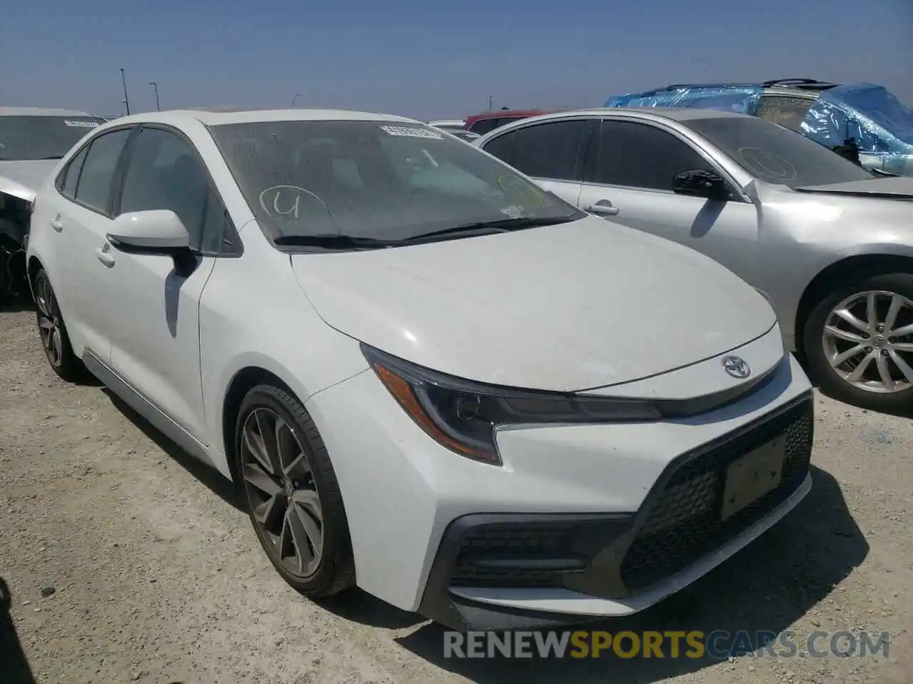 1 Photograph of a damaged car 5YFP4MCE9MP058914 TOYOTA COROLLA 2021