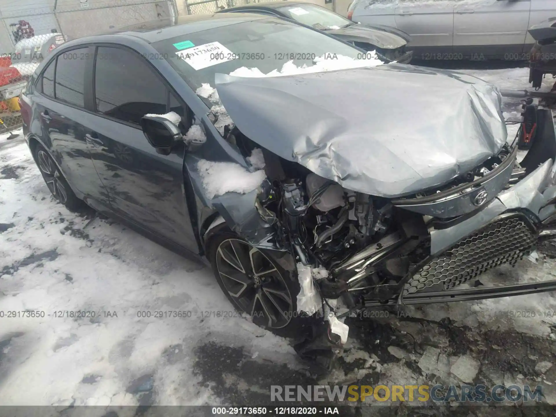 1 Photograph of a damaged car 5YFP4MCE9MP062669 TOYOTA COROLLA 2021