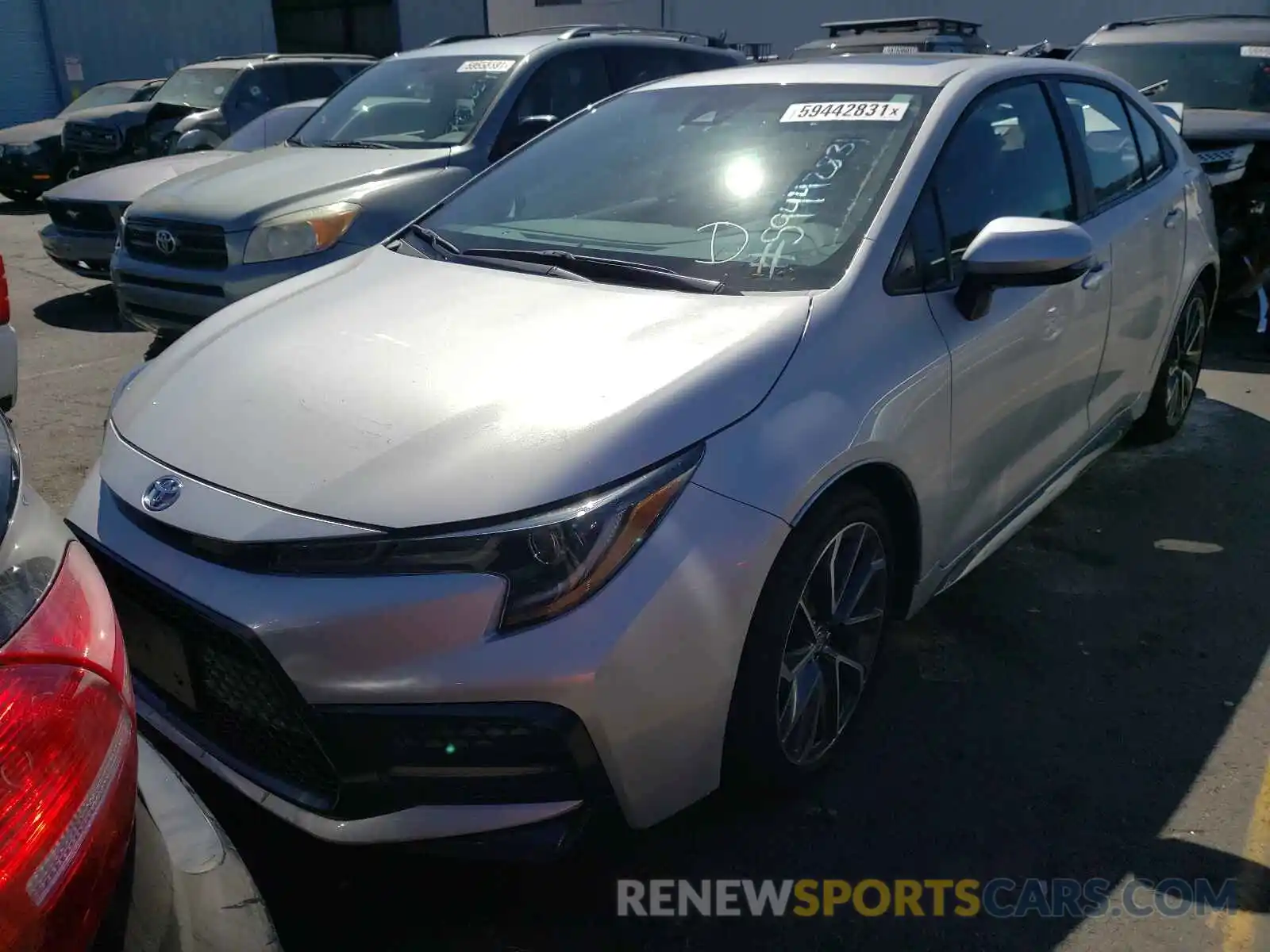 2 Photograph of a damaged car 5YFP4MCE9MP068715 TOYOTA COROLLA 2021