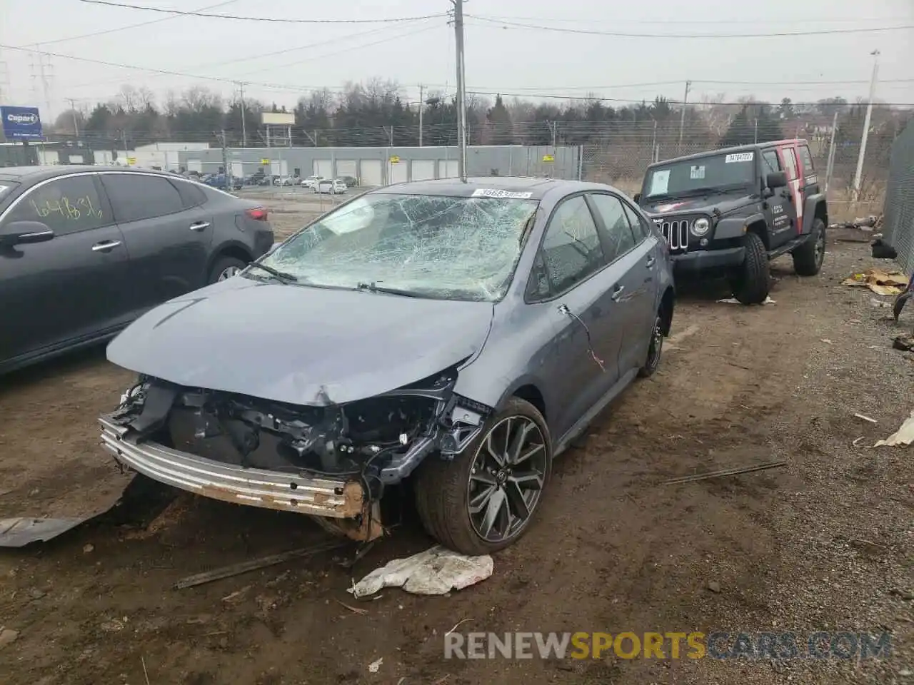 2 Photograph of a damaged car 5YFP4MCE9MP072716 TOYOTA COROLLA 2021