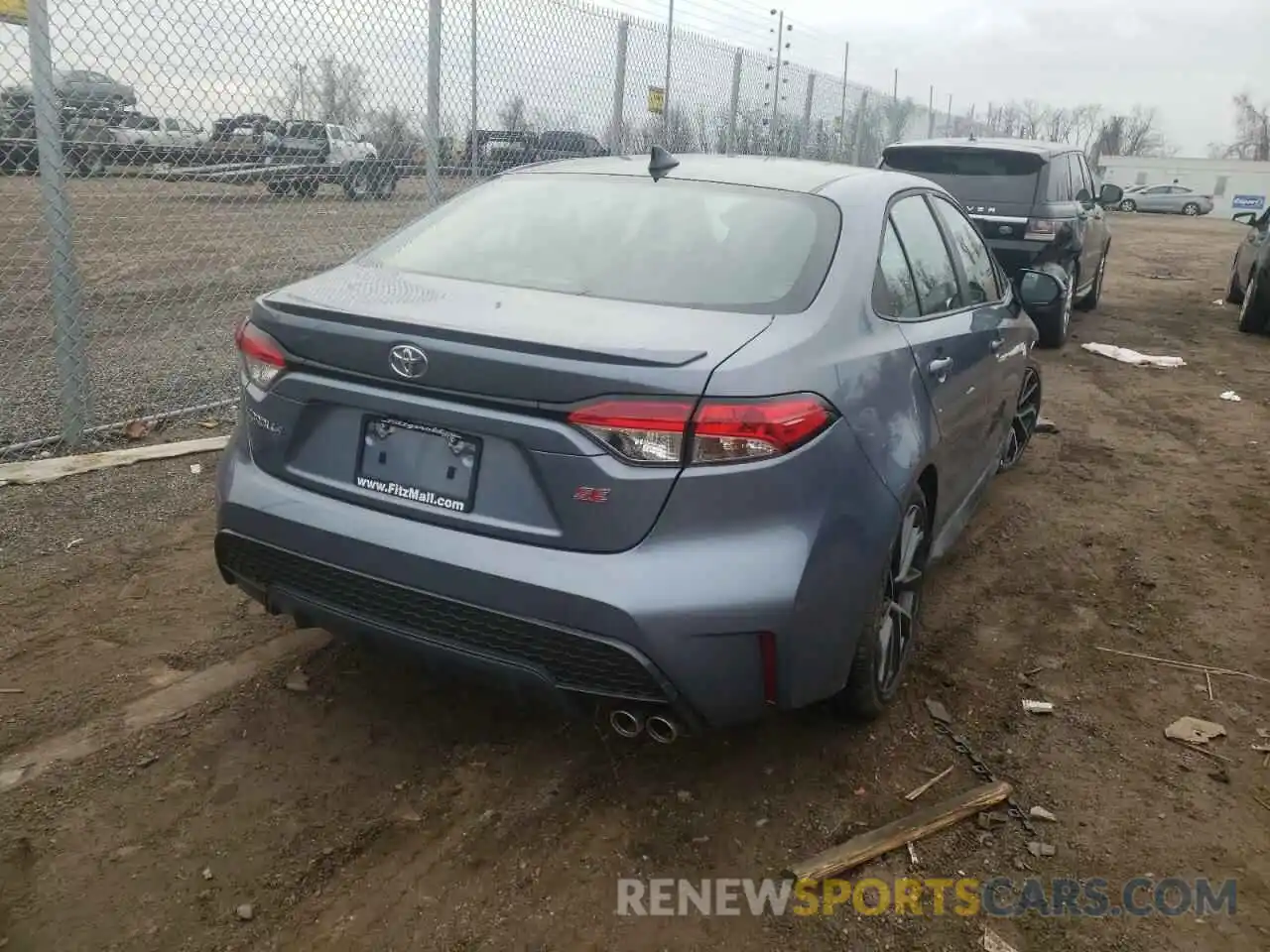 4 Photograph of a damaged car 5YFP4MCE9MP072716 TOYOTA COROLLA 2021