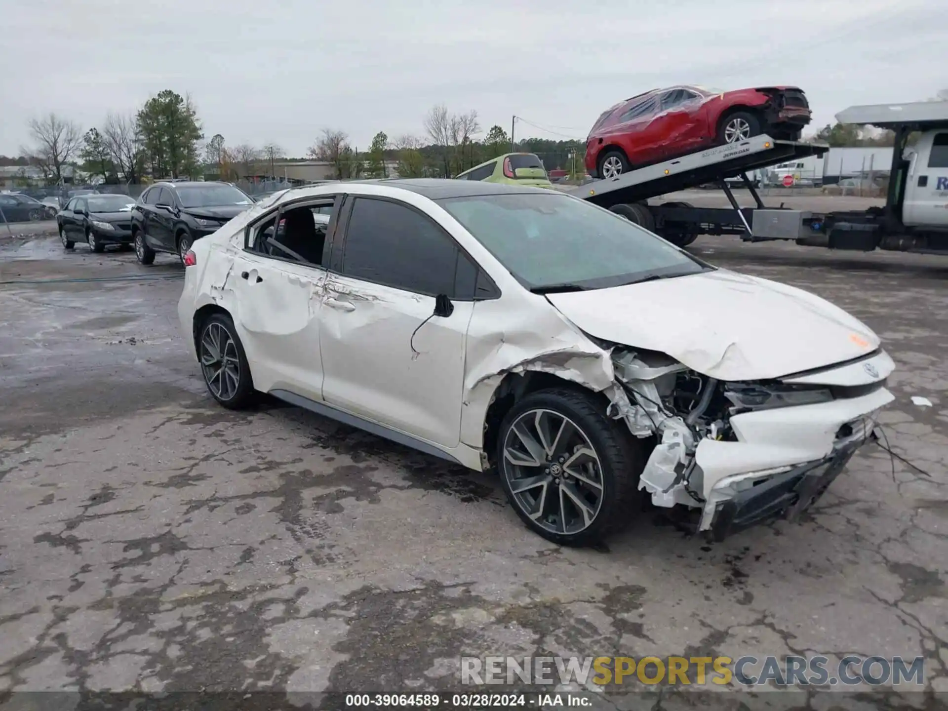 1 Photograph of a damaged car 5YFP4MCE9MP087457 TOYOTA COROLLA 2021