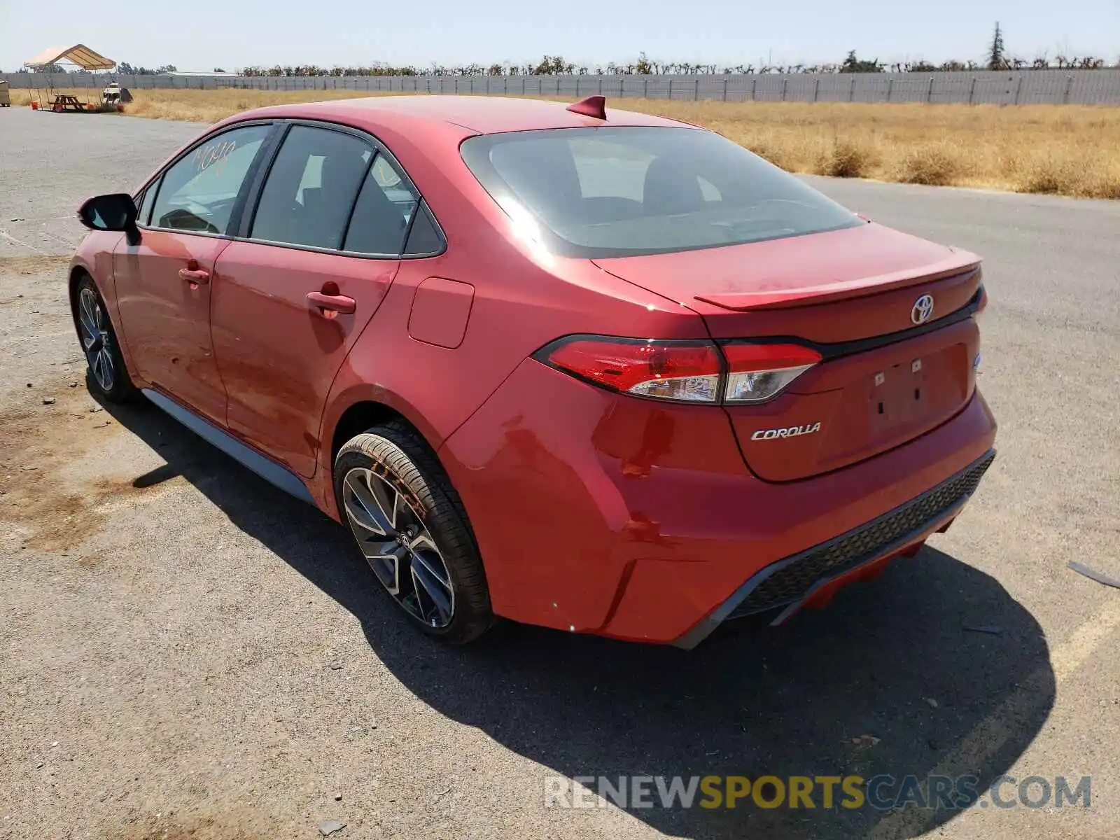 3 Photograph of a damaged car 5YFP4MCEXMP060610 TOYOTA COROLLA 2021