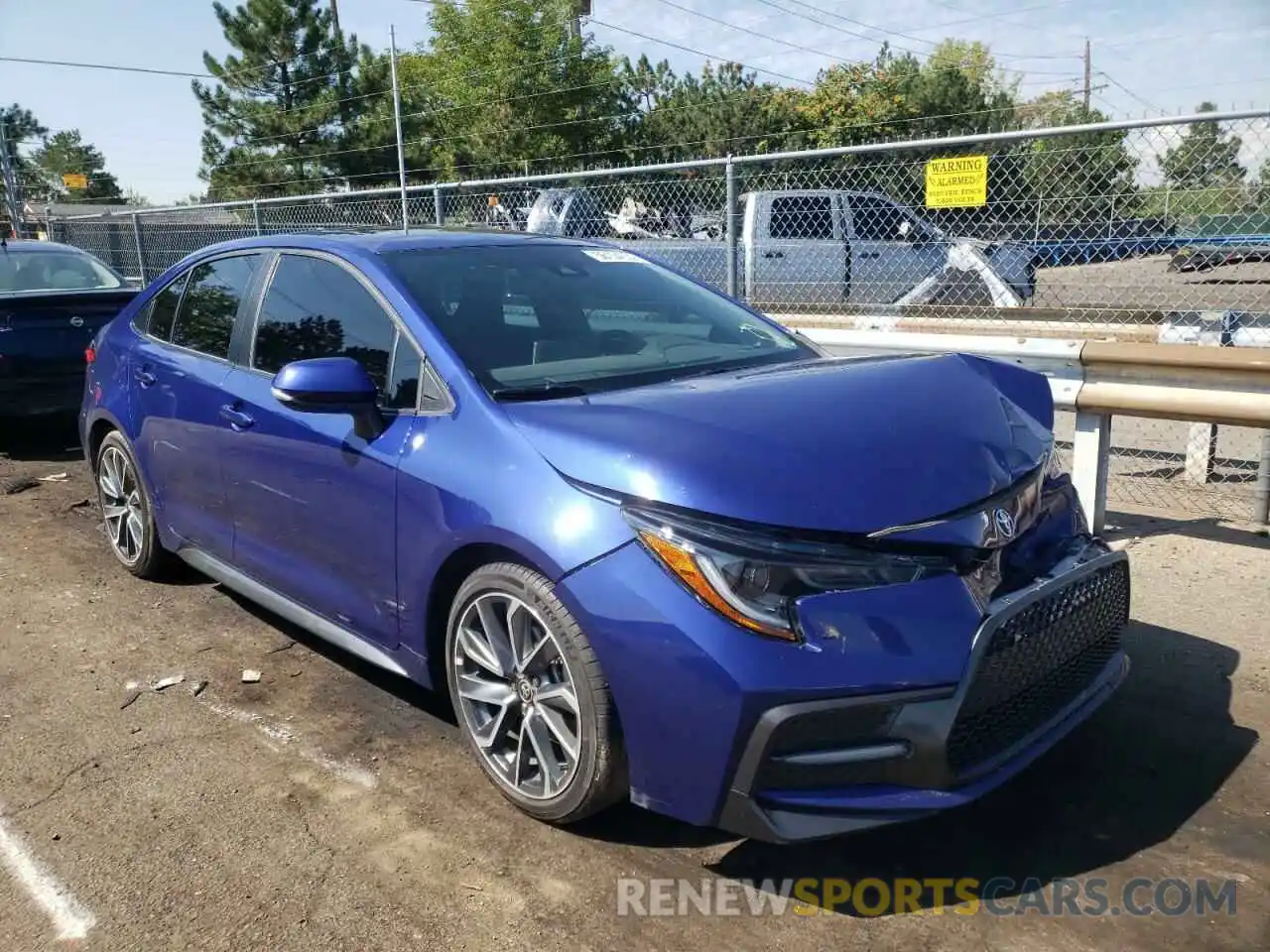 1 Photograph of a damaged car 5YFP4MCEXMP065421 TOYOTA COROLLA 2021