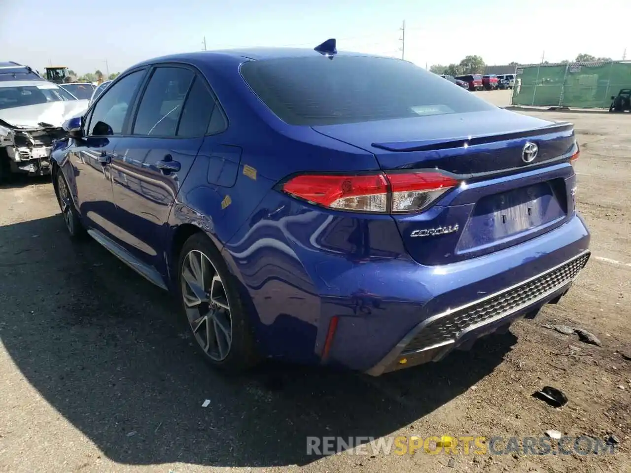 3 Photograph of a damaged car 5YFP4MCEXMP065421 TOYOTA COROLLA 2021