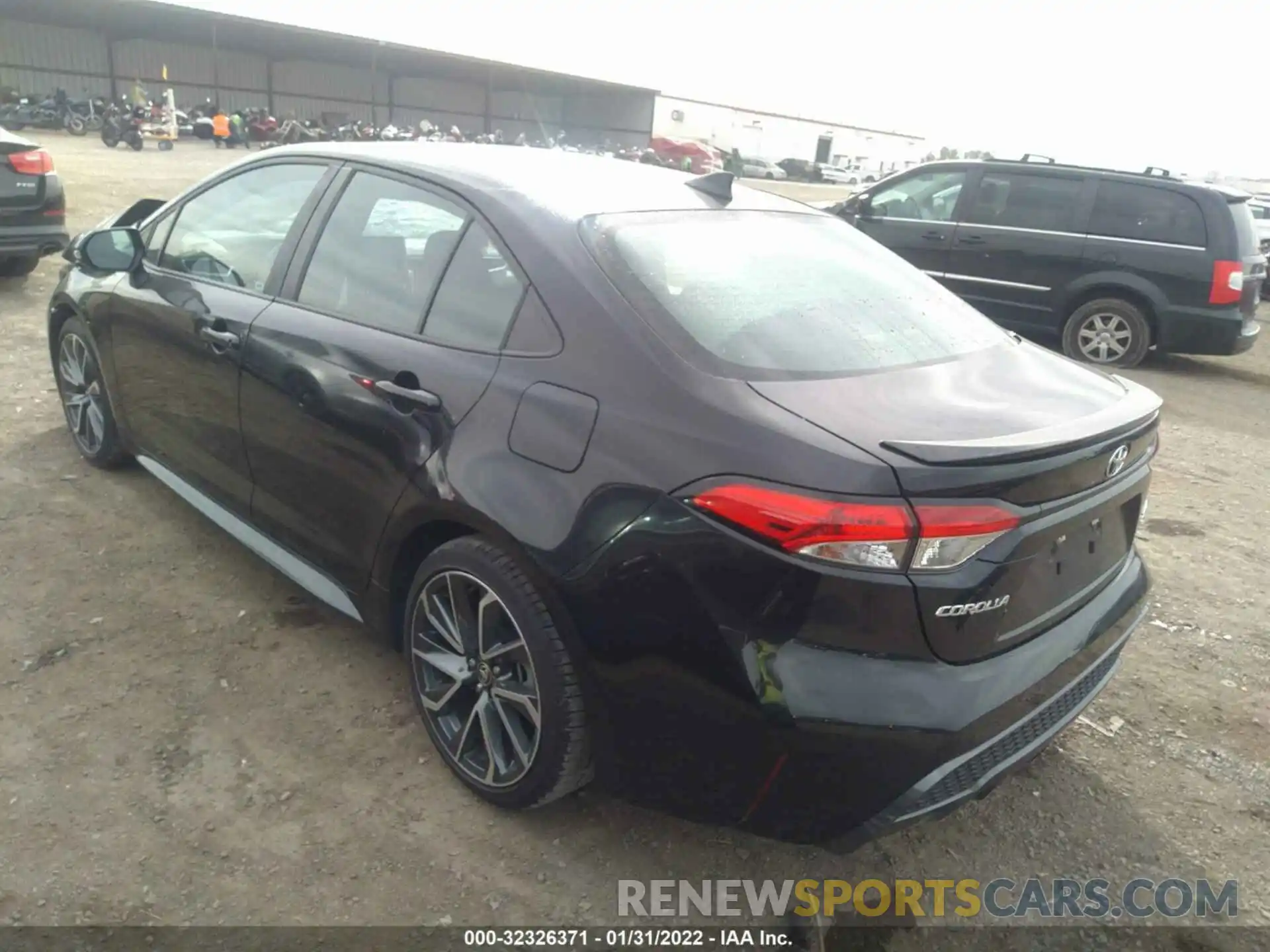 3 Photograph of a damaged car 5YFP4MCEXMP077181 TOYOTA COROLLA 2021