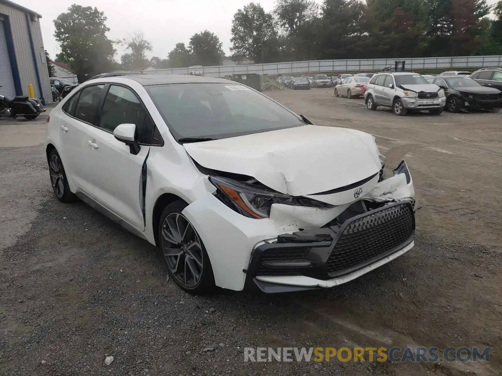 1 Photograph of a damaged car 5YFP4MCEXMP077276 TOYOTA COROLLA 2021