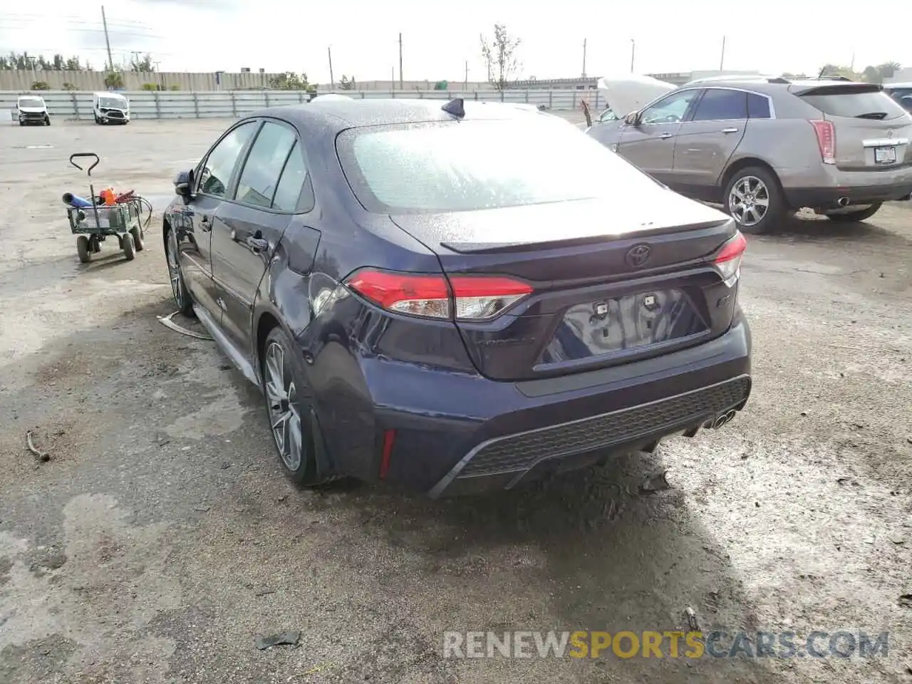 3 Photograph of a damaged car 5YFP4MCEXMP088293 TOYOTA COROLLA 2021