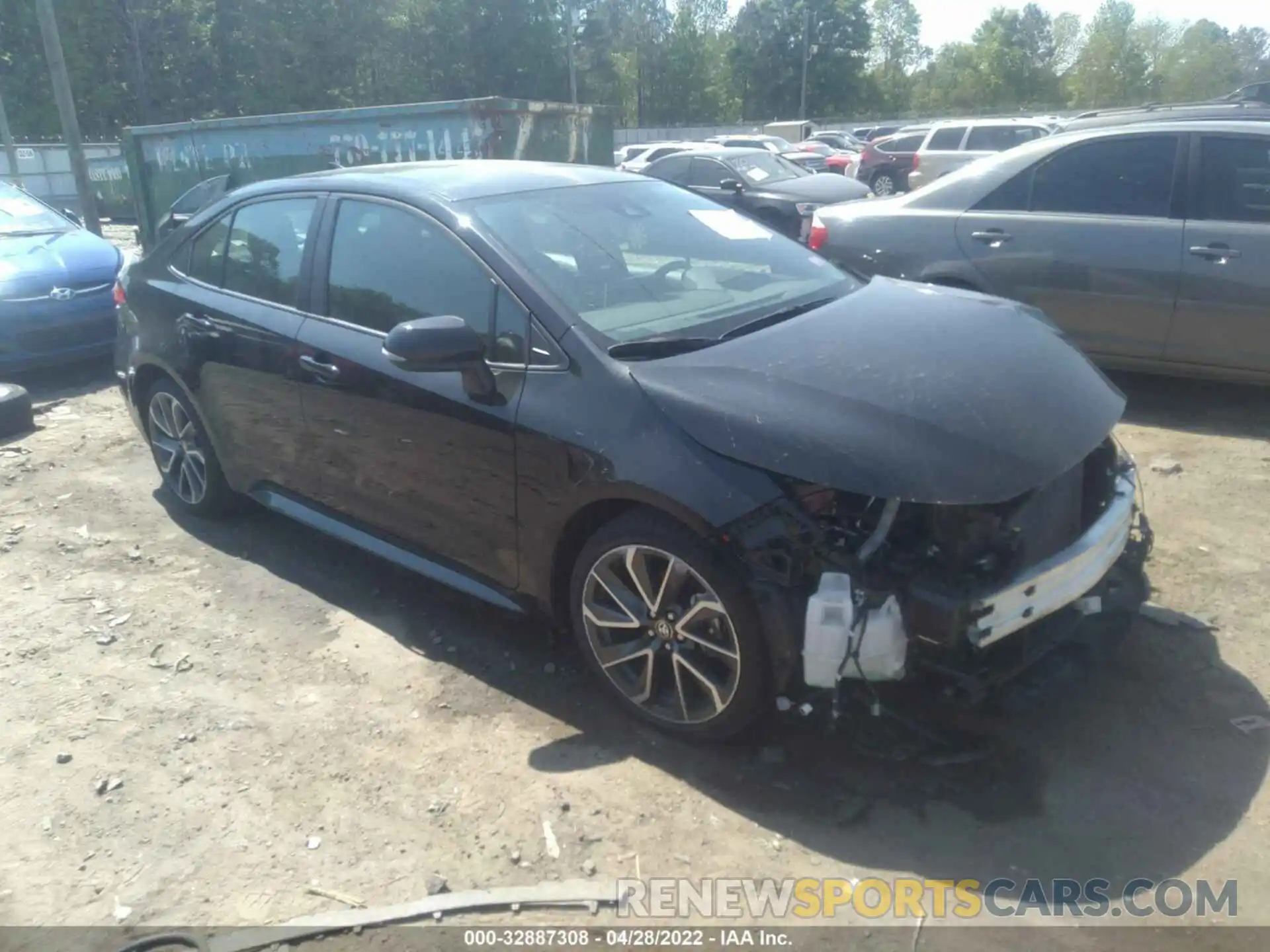 1 Photograph of a damaged car 5YFS4MCE0MP057841 TOYOTA COROLLA 2021