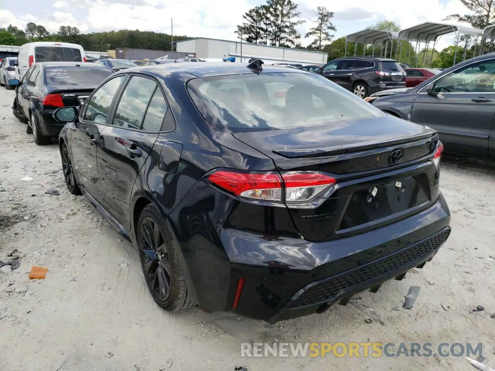 3 Photograph of a damaged car 5YFS4MCE0MP058648 TOYOTA COROLLA 2021