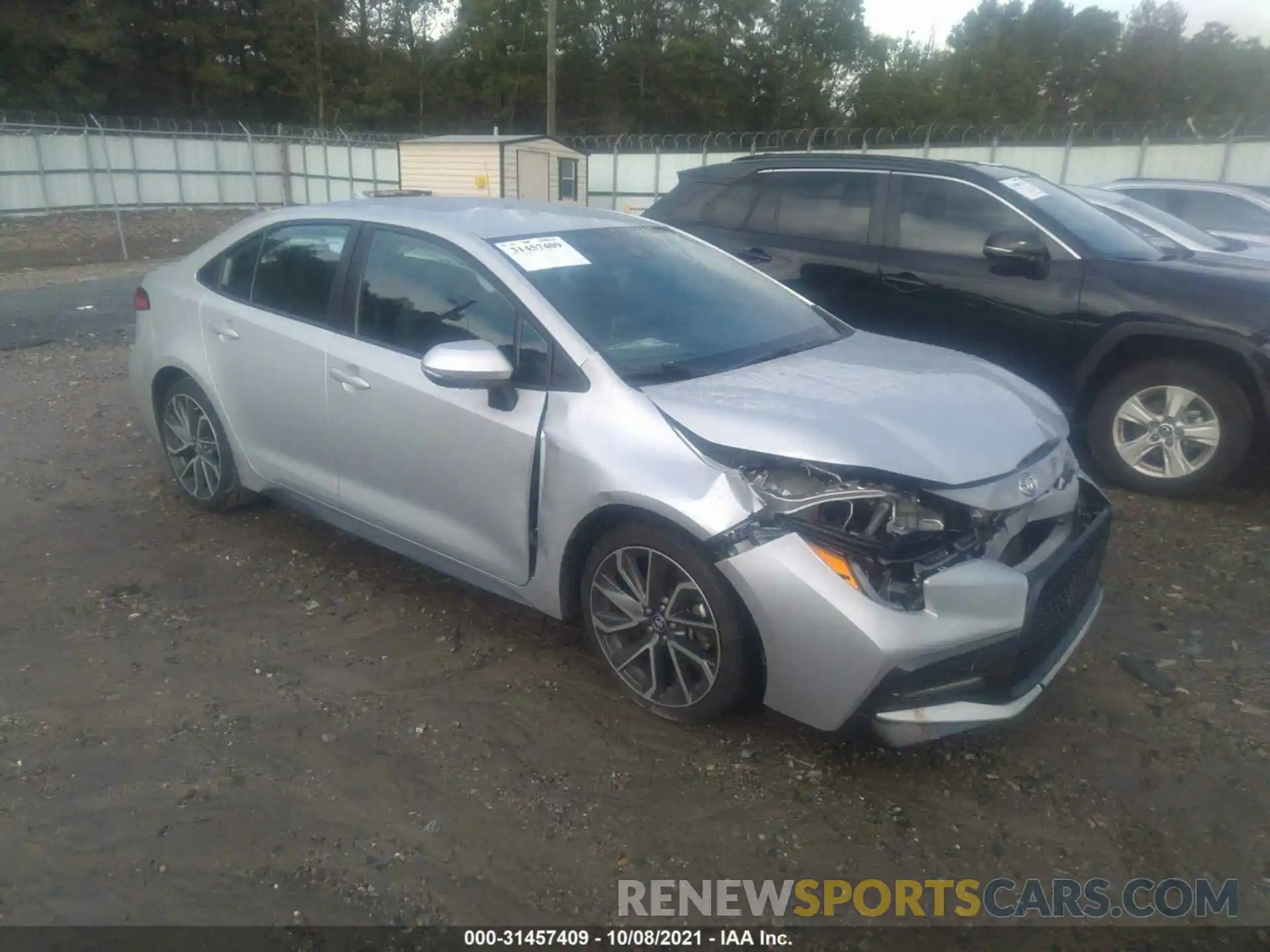 1 Photograph of a damaged car 5YFS4MCE0MP059041 TOYOTA COROLLA 2021