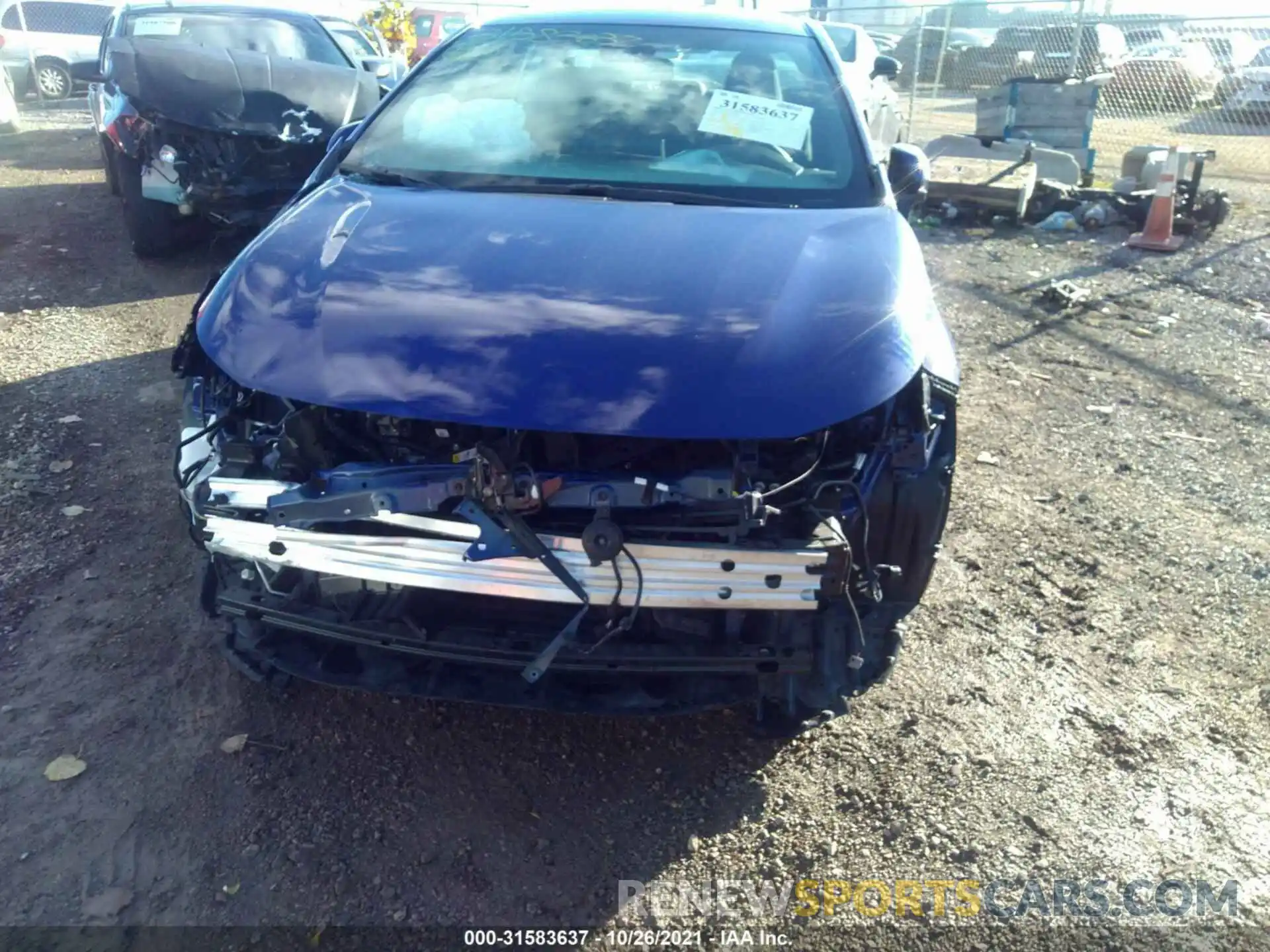 6 Photograph of a damaged car 5YFS4MCE0MP059542 TOYOTA COROLLA 2021