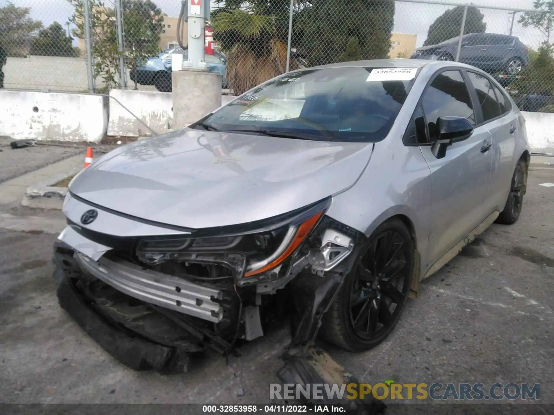 2 Photograph of a damaged car 5YFS4MCE0MP059637 TOYOTA COROLLA 2021