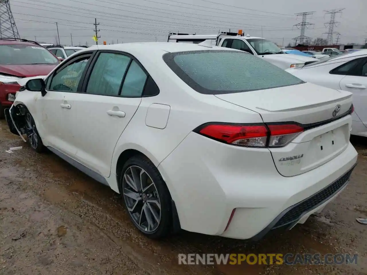 3 Photograph of a damaged car 5YFS4MCE0MP061324 TOYOTA COROLLA 2021