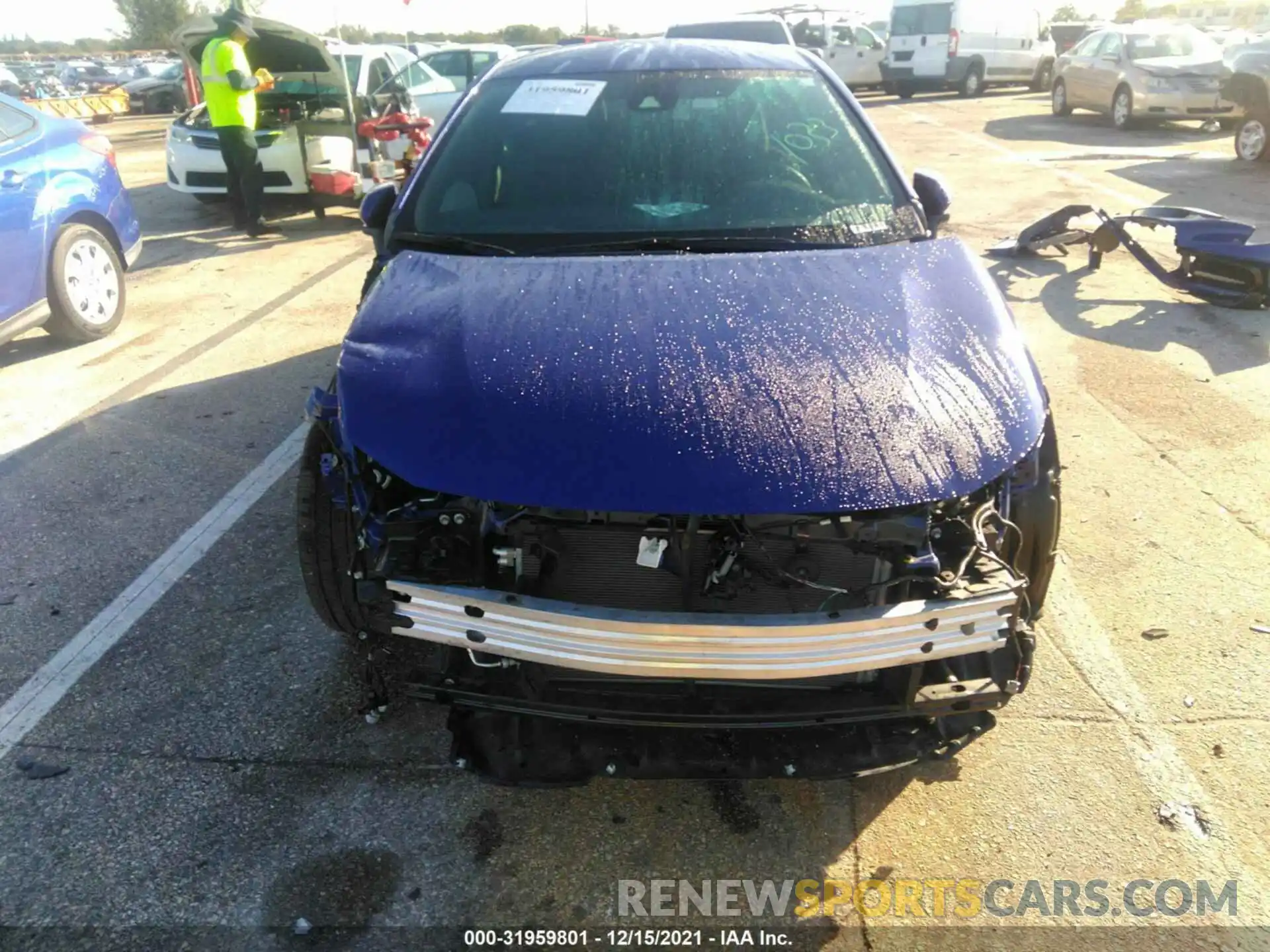 6 Photograph of a damaged car 5YFS4MCE0MP061341 TOYOTA COROLLA 2021