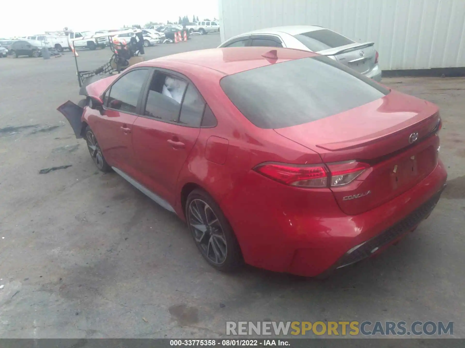 3 Photograph of a damaged car 5YFS4MCE0MP063459 TOYOTA COROLLA 2021