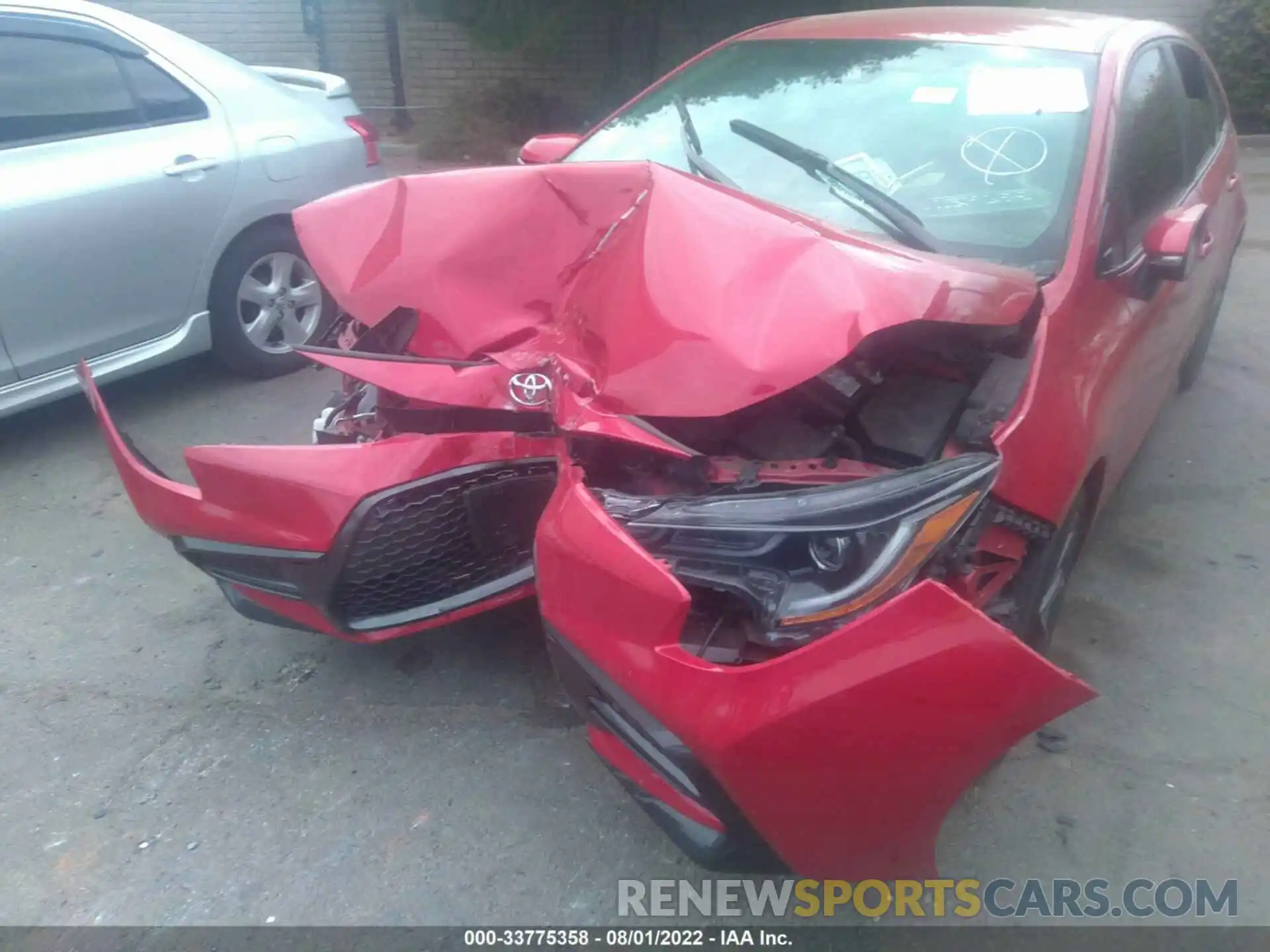 6 Photograph of a damaged car 5YFS4MCE0MP063459 TOYOTA COROLLA 2021