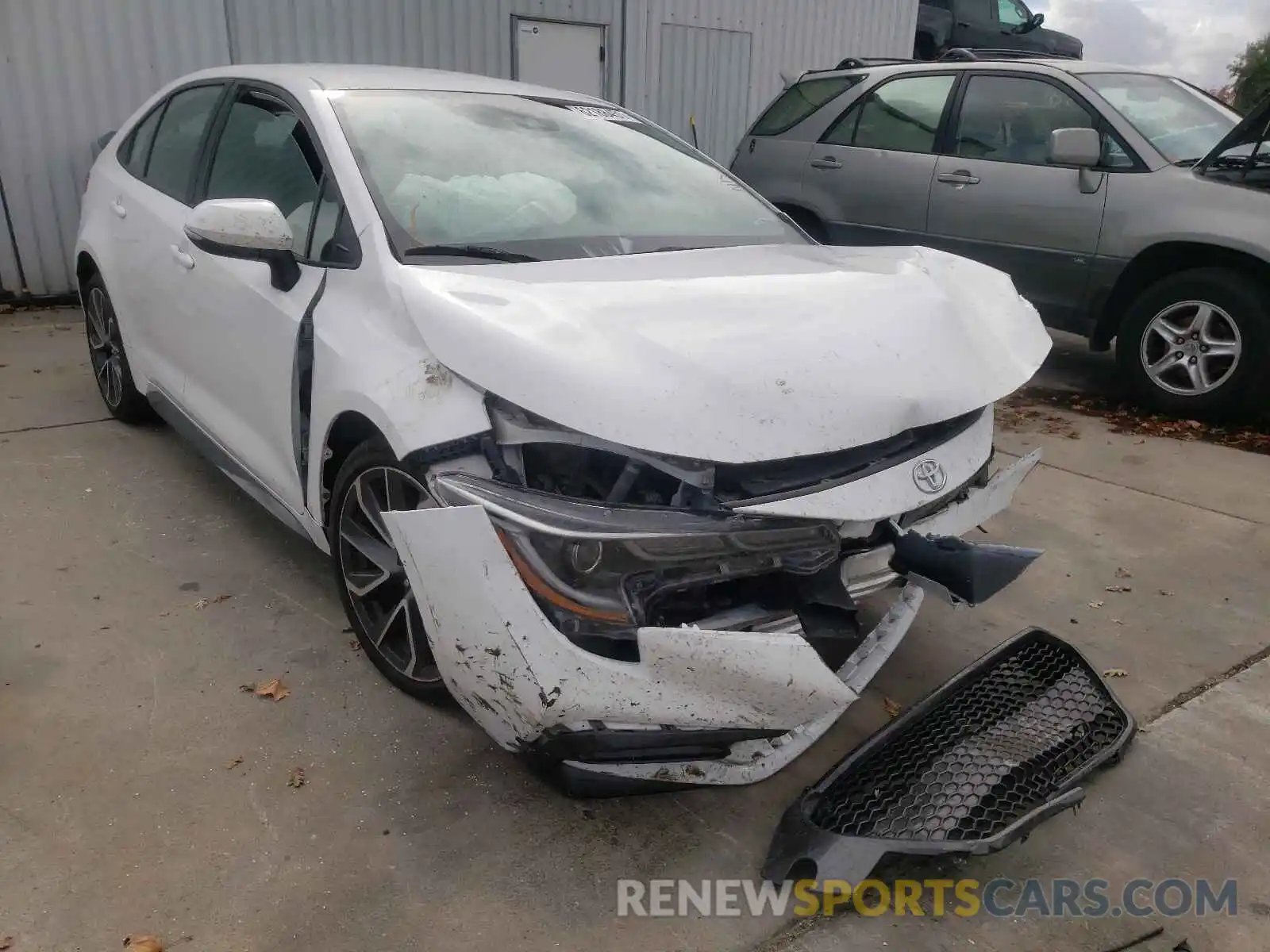 1 Photograph of a damaged car 5YFS4MCE0MP063509 TOYOTA COROLLA 2021