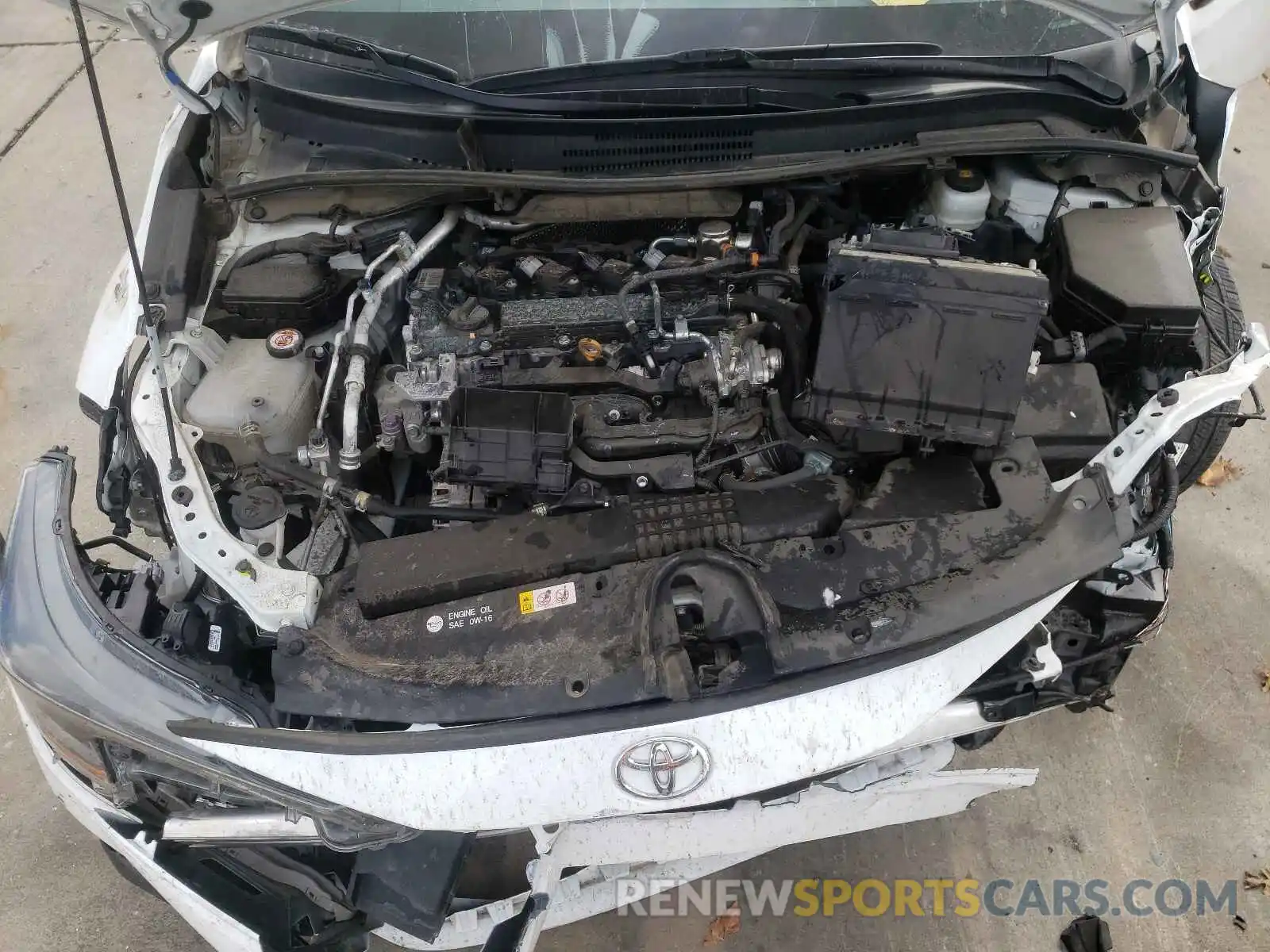 7 Photograph of a damaged car 5YFS4MCE0MP063509 TOYOTA COROLLA 2021