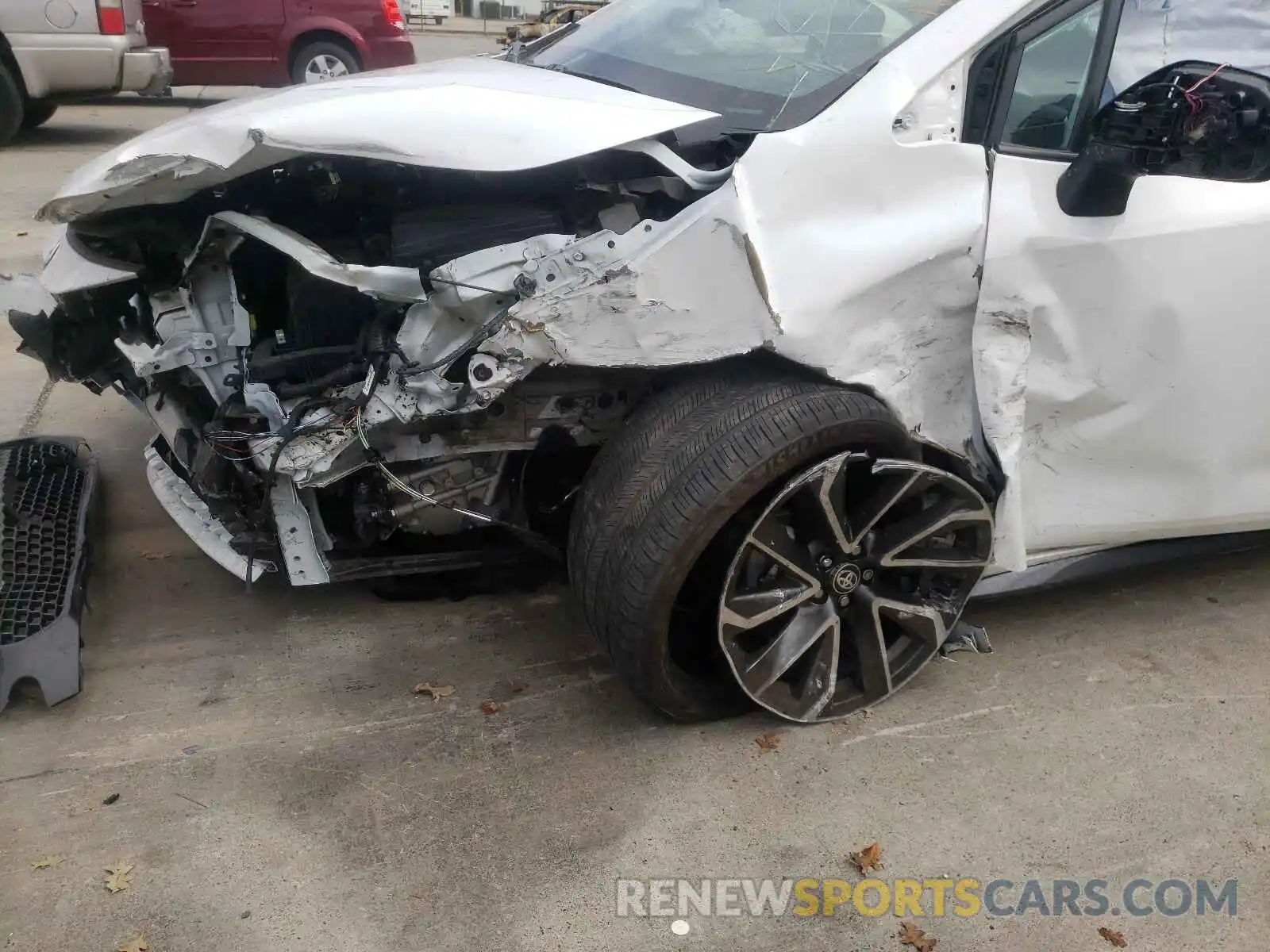 9 Photograph of a damaged car 5YFS4MCE0MP063509 TOYOTA COROLLA 2021