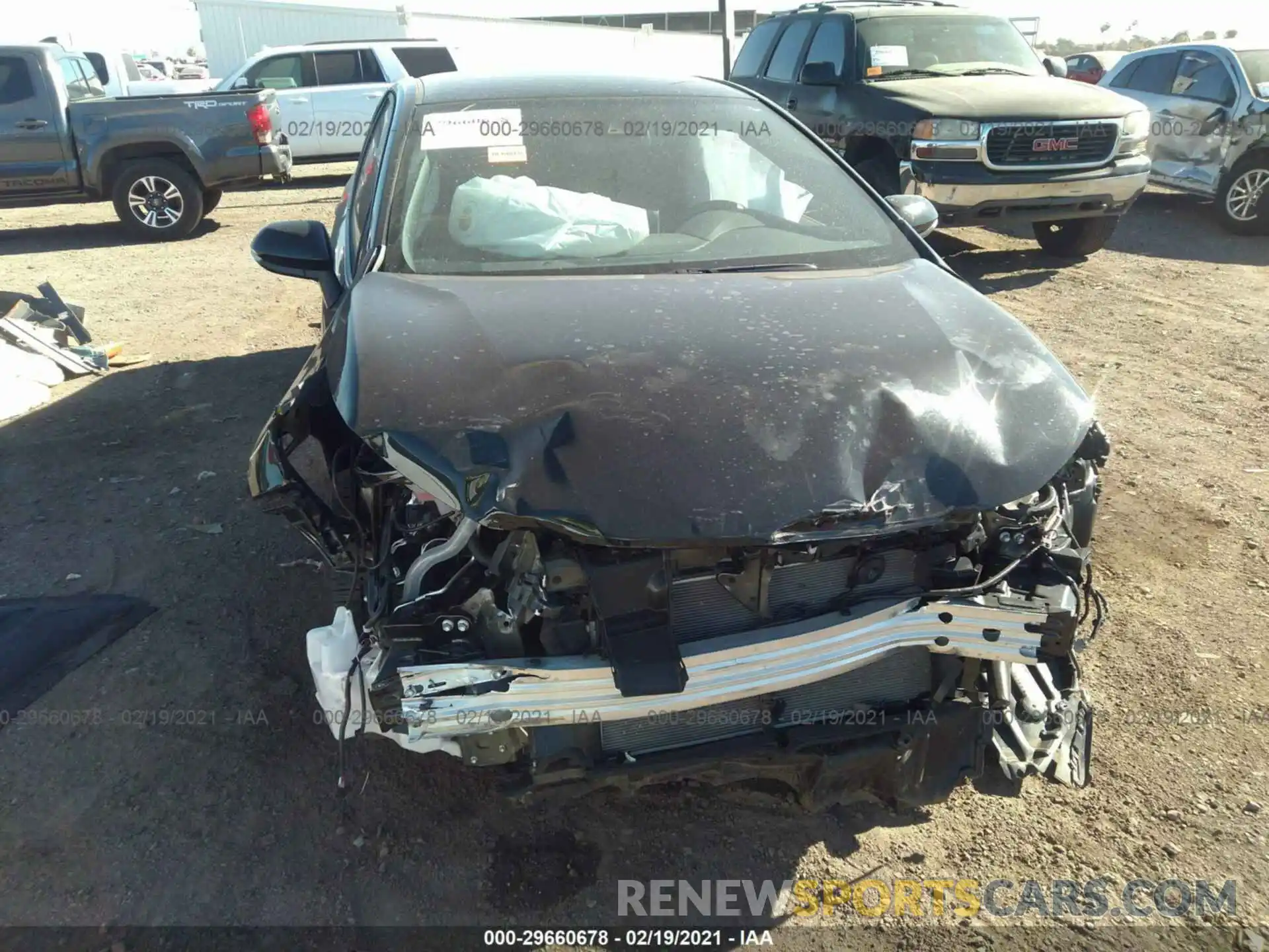 6 Photograph of a damaged car 5YFS4MCE0MP064868 TOYOTA COROLLA 2021