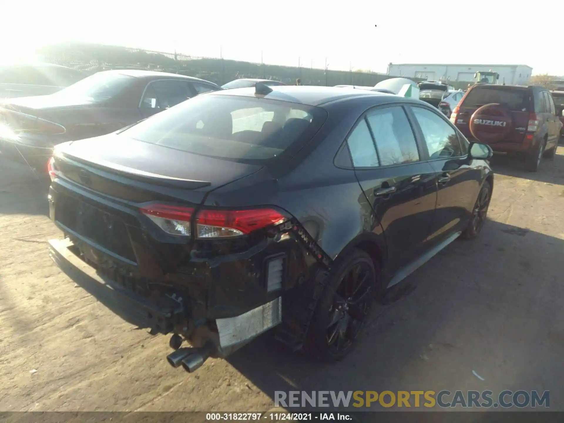 4 Photograph of a damaged car 5YFS4MCE0MP065227 TOYOTA COROLLA 2021