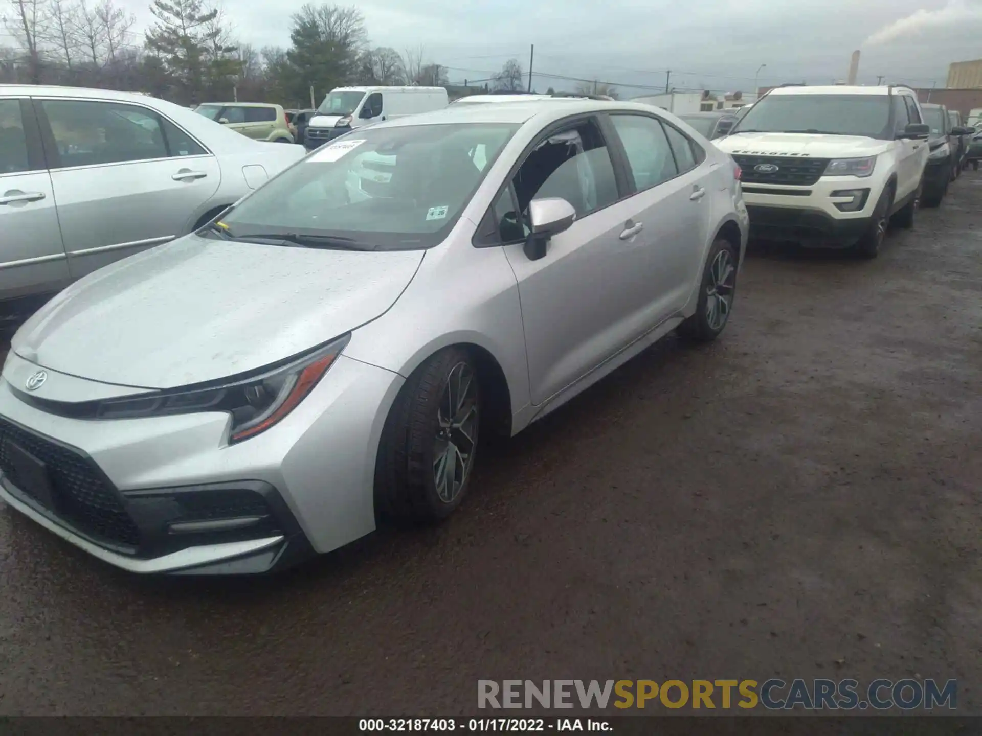 2 Photograph of a damaged car 5YFS4MCE0MP065969 TOYOTA COROLLA 2021