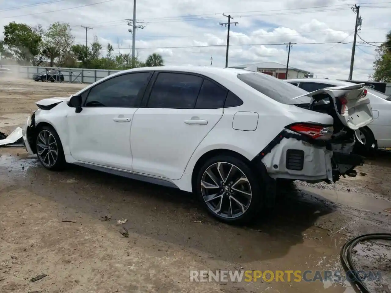 2 Photograph of a damaged car 5YFS4MCE0MP066071 TOYOTA COROLLA 2021