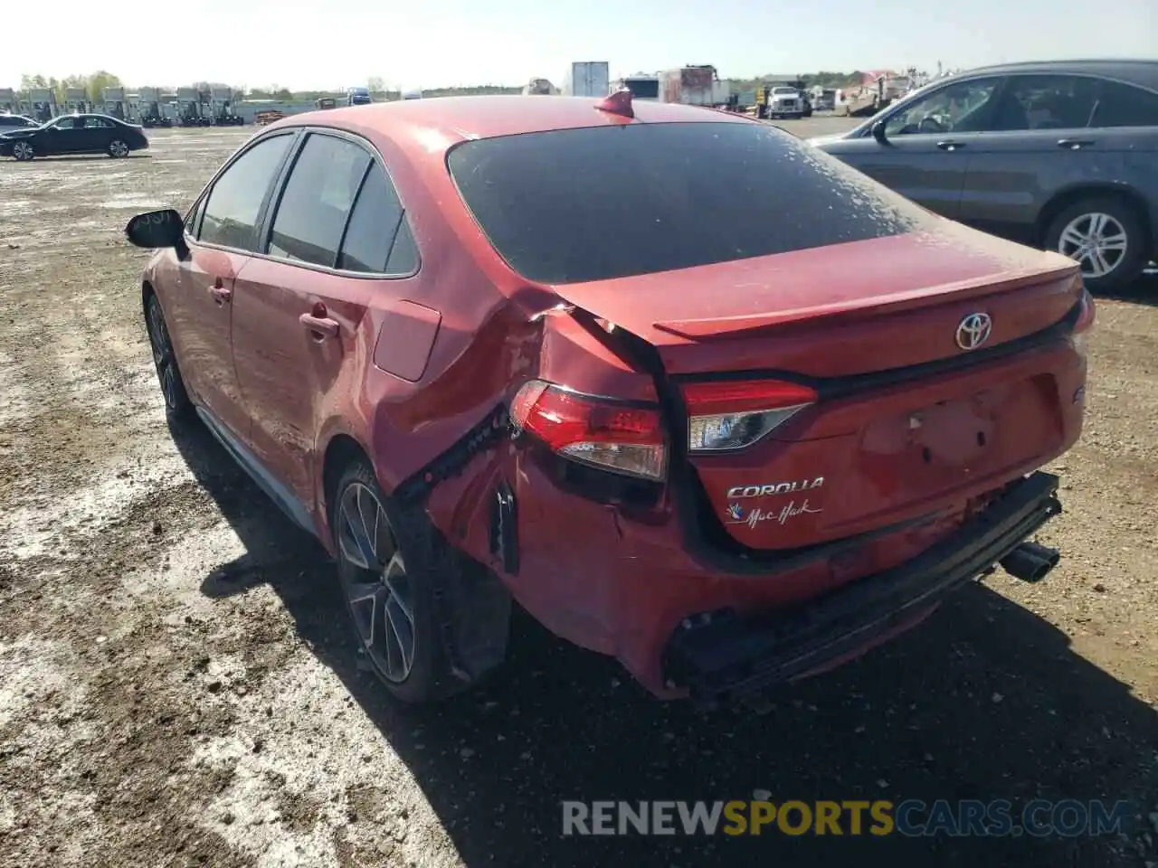 3 Photograph of a damaged car 5YFS4MCE0MP066331 TOYOTA COROLLA 2021