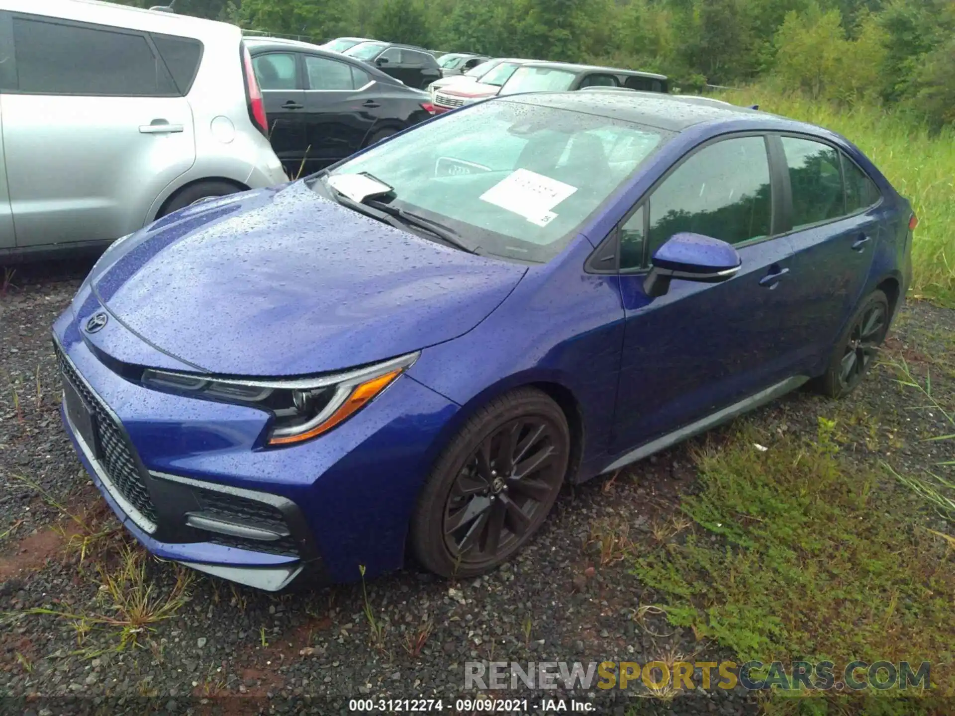 2 Photograph of a damaged car 5YFS4MCE0MP067365 TOYOTA COROLLA 2021