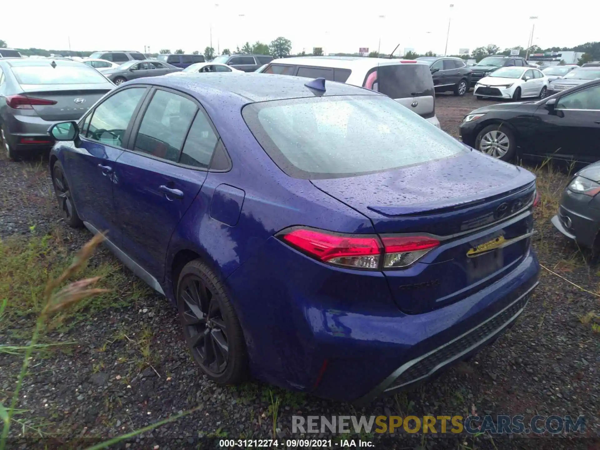 3 Photograph of a damaged car 5YFS4MCE0MP067365 TOYOTA COROLLA 2021