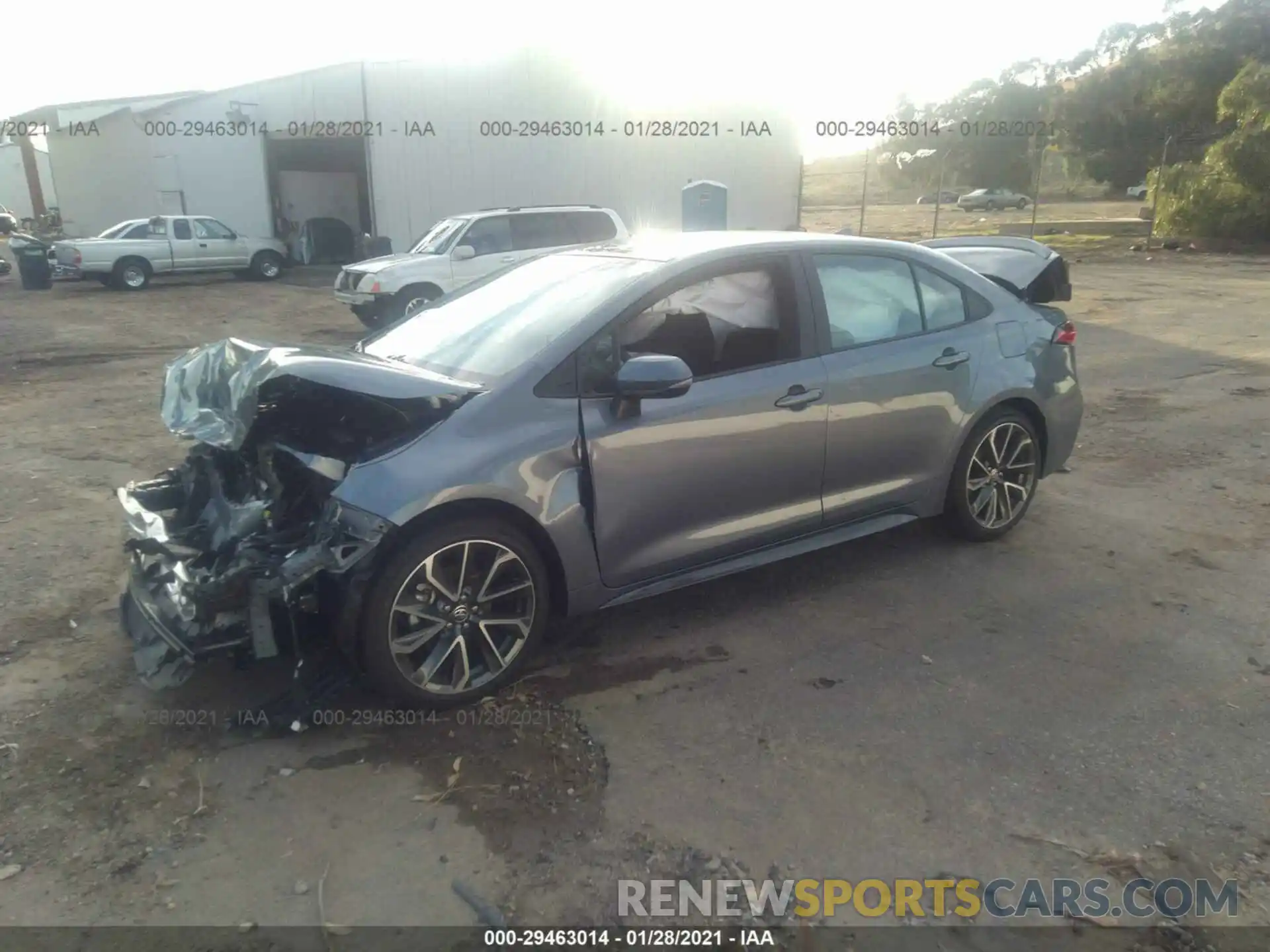 2 Photograph of a damaged car 5YFS4MCE0MP067849 TOYOTA COROLLA 2021