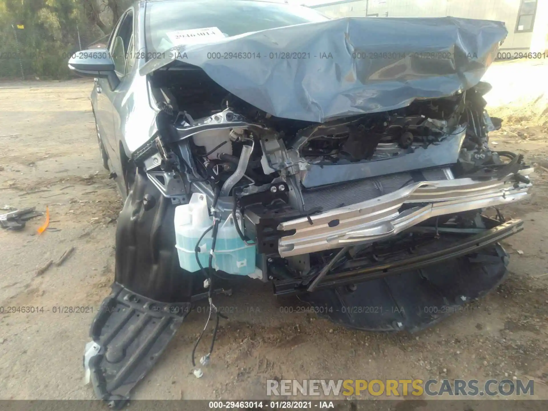 6 Photograph of a damaged car 5YFS4MCE0MP067849 TOYOTA COROLLA 2021