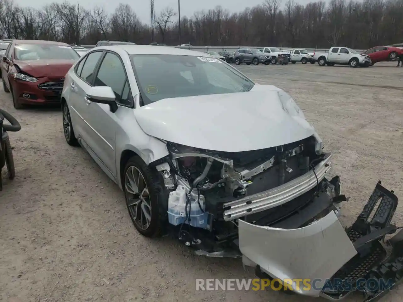 1 Photograph of a damaged car 5YFS4MCE0MP068659 TOYOTA COROLLA 2021