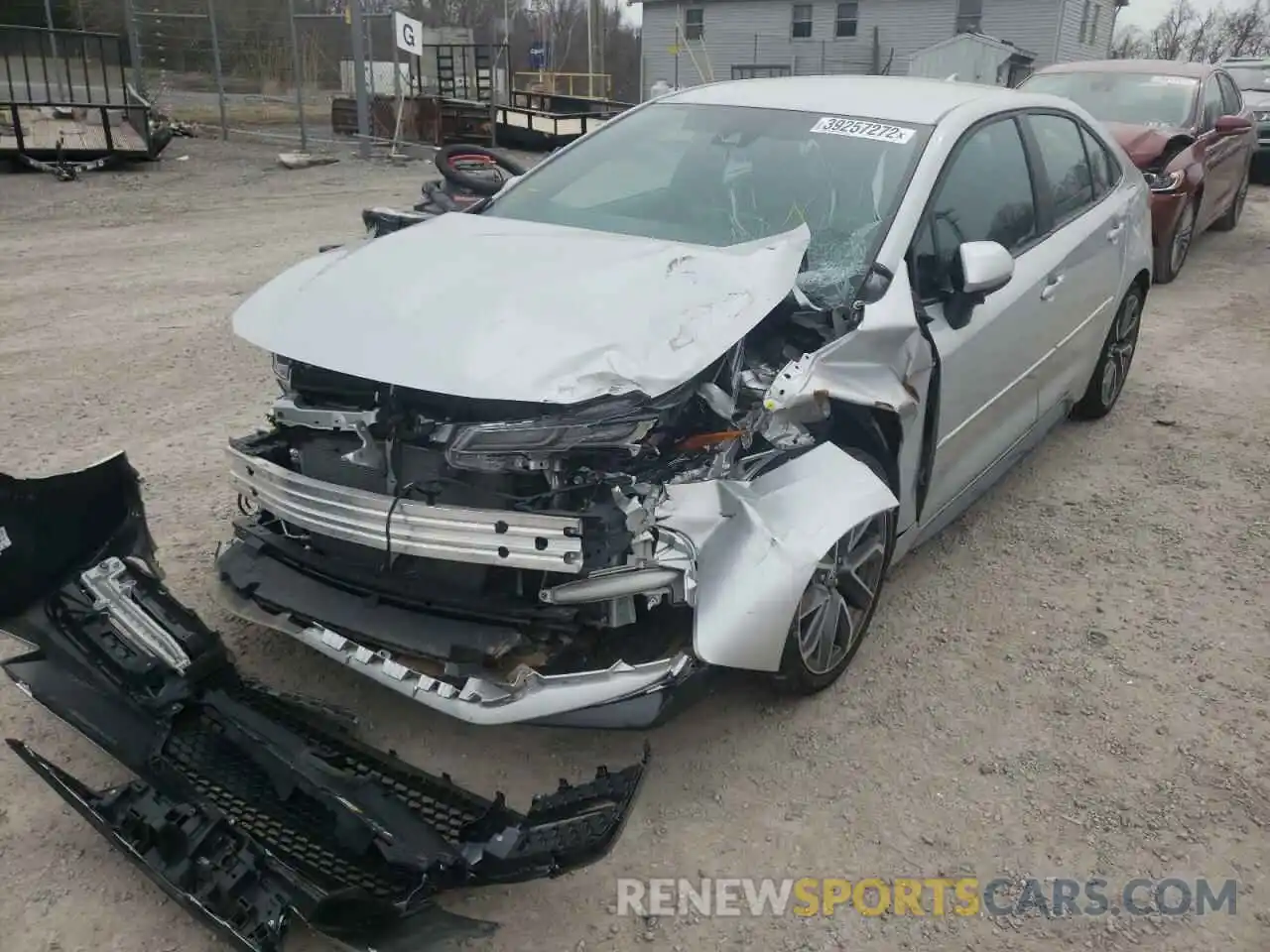 2 Photograph of a damaged car 5YFS4MCE0MP068659 TOYOTA COROLLA 2021