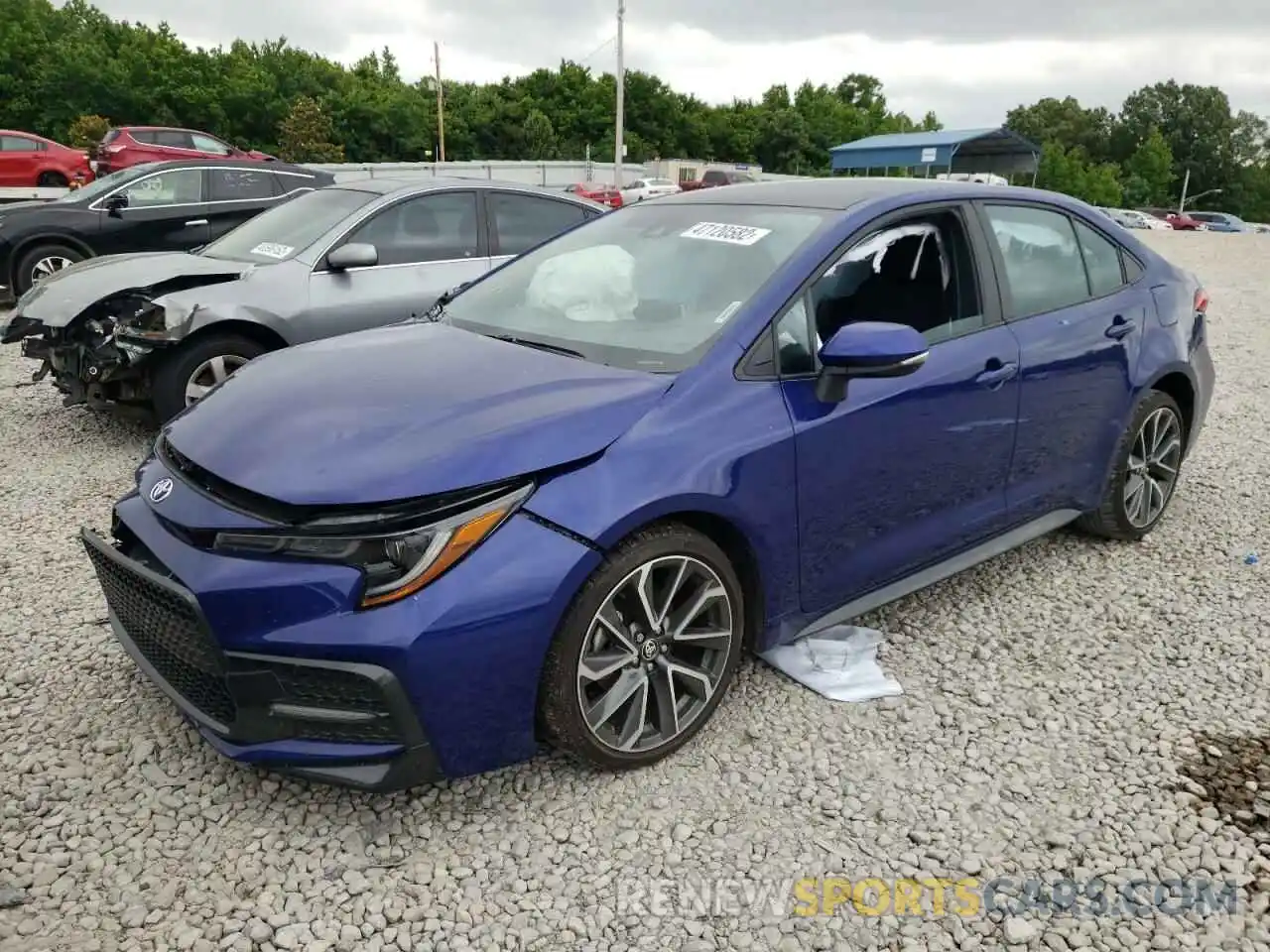 2 Photograph of a damaged car 5YFS4MCE0MP068984 TOYOTA COROLLA 2021