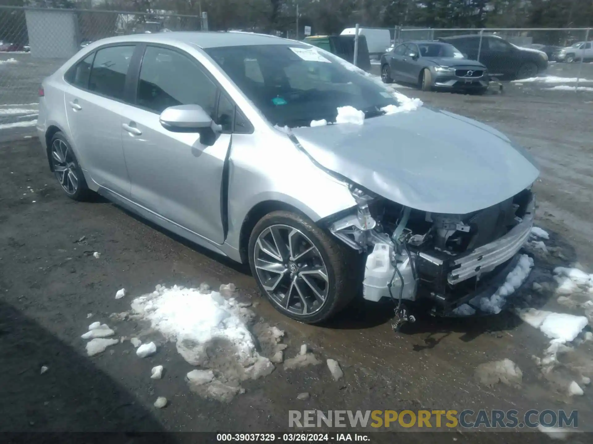 1 Photograph of a damaged car 5YFS4MCE0MP070301 TOYOTA COROLLA 2021