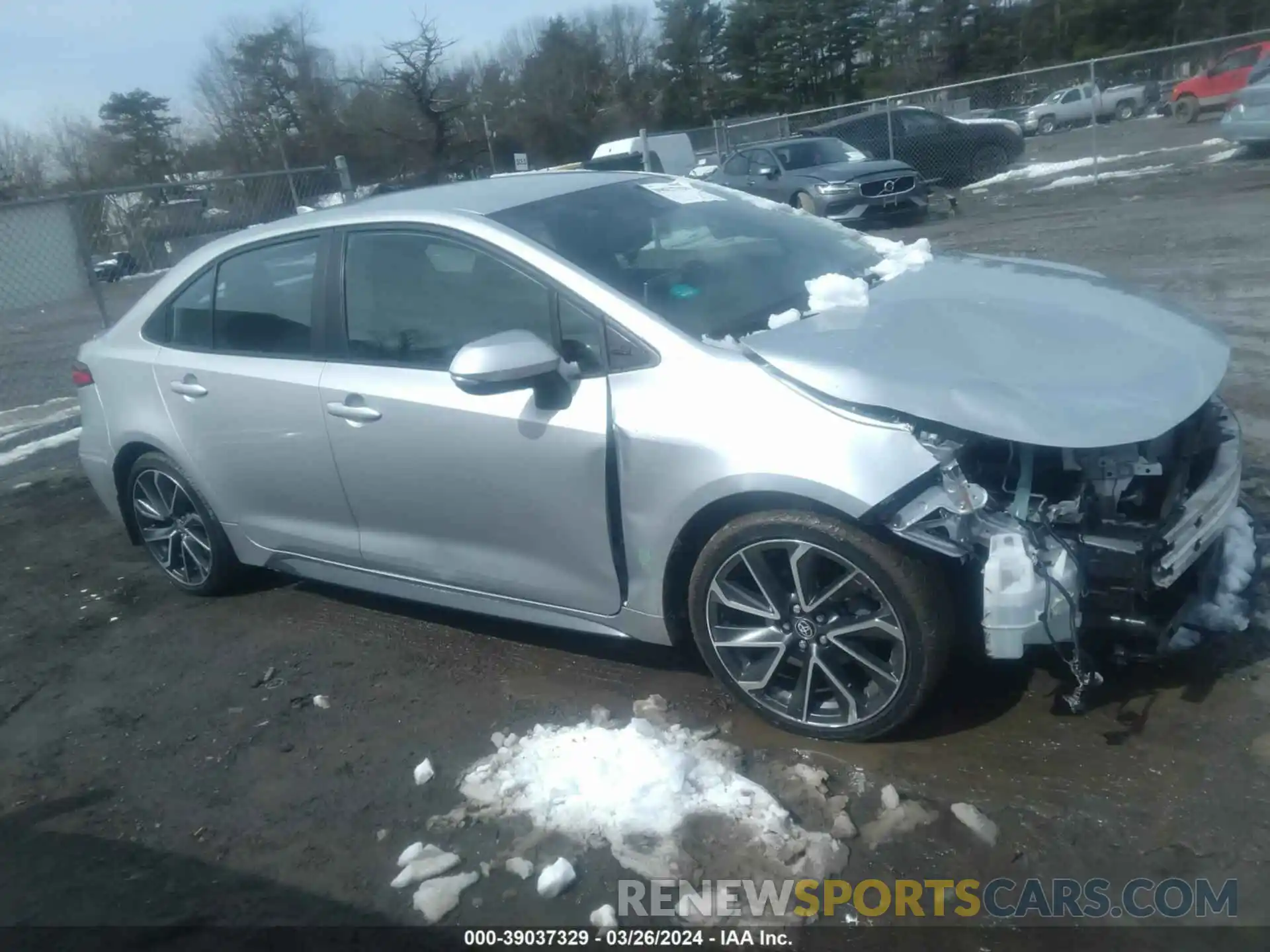 14 Photograph of a damaged car 5YFS4MCE0MP070301 TOYOTA COROLLA 2021