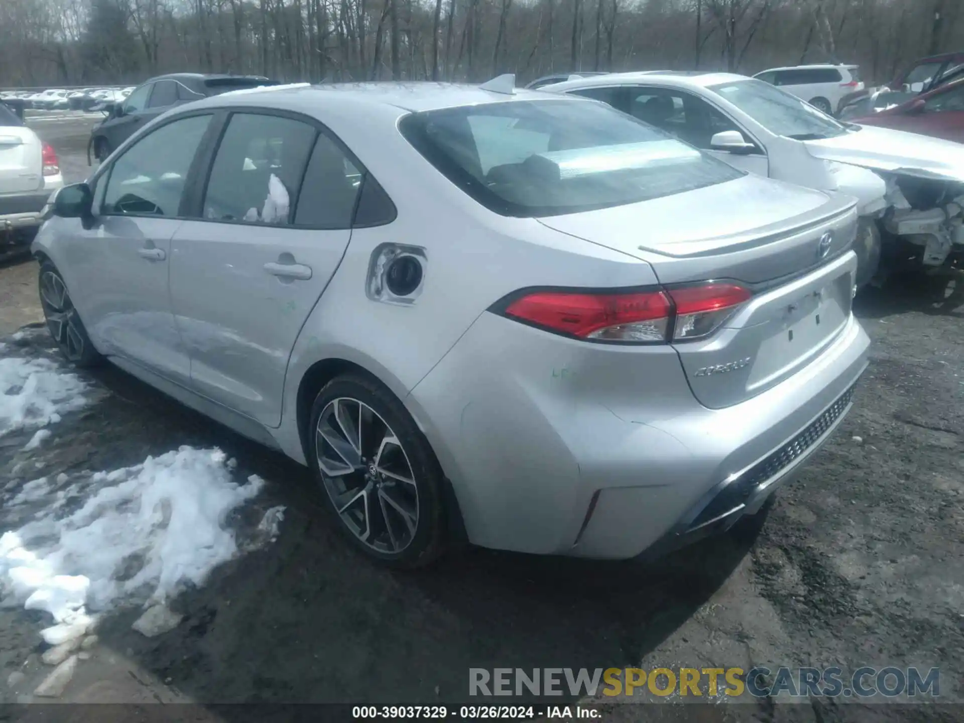 3 Photograph of a damaged car 5YFS4MCE0MP070301 TOYOTA COROLLA 2021